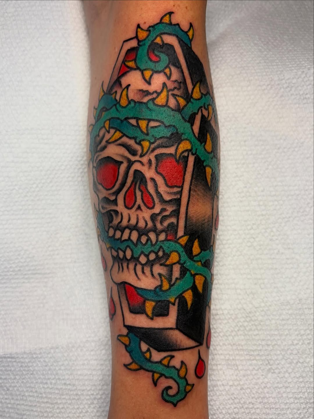 Tattoo by @davidarmacost โ american_traditional