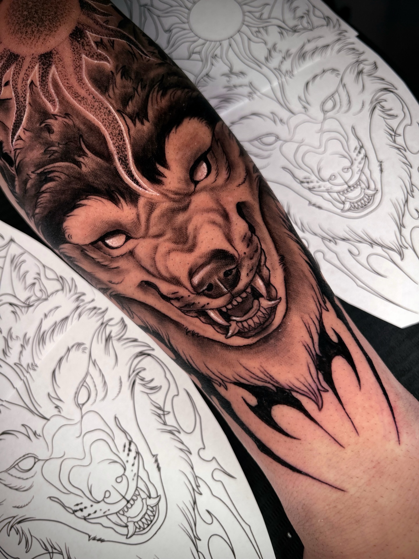 Tattoo by @marisolcreative β dark_realism