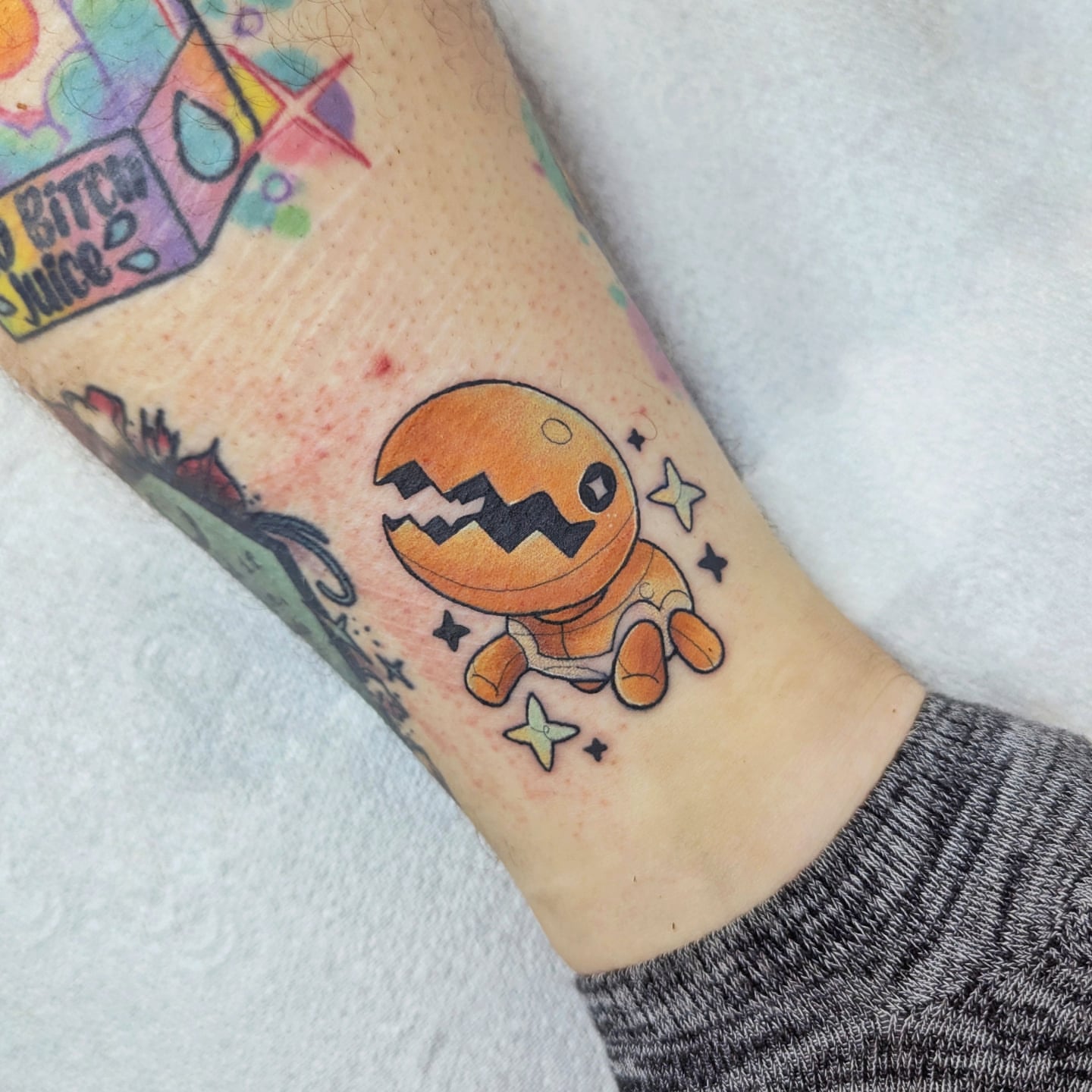 Tattoo by @the.craftcoven — dotwork