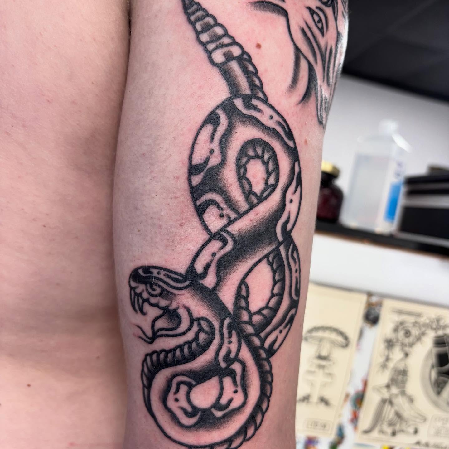 Tattoo by @tannerbrushtattooer โ american_traditional
