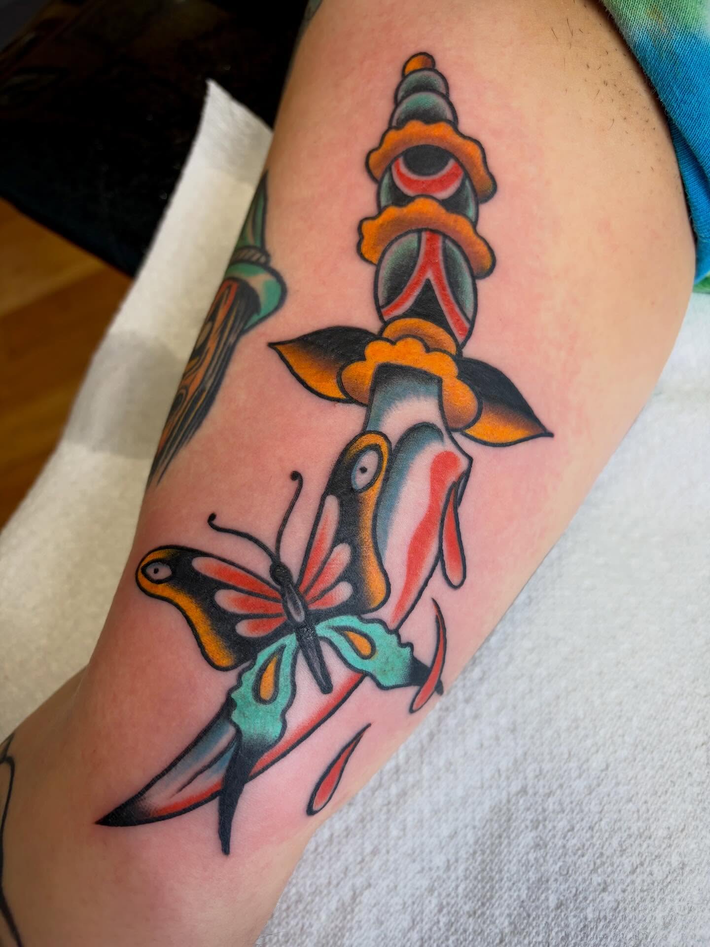 Tattoo by @micheal_tattoo โ american_traditional