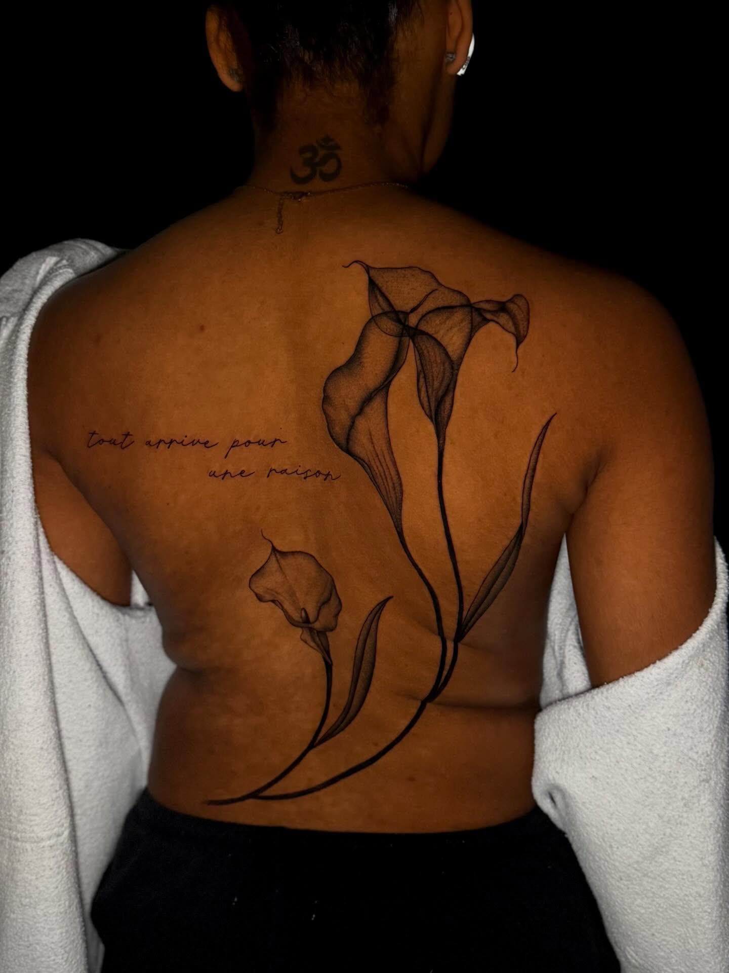 Tattoo by @markedbykris — black_and_grey