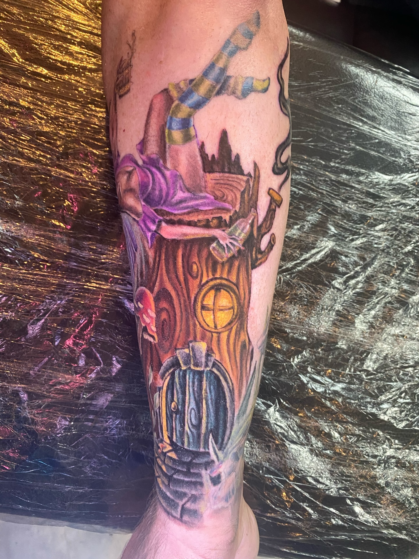 Tattoo by @itsbrittanybeitch — illustrative, surrealism