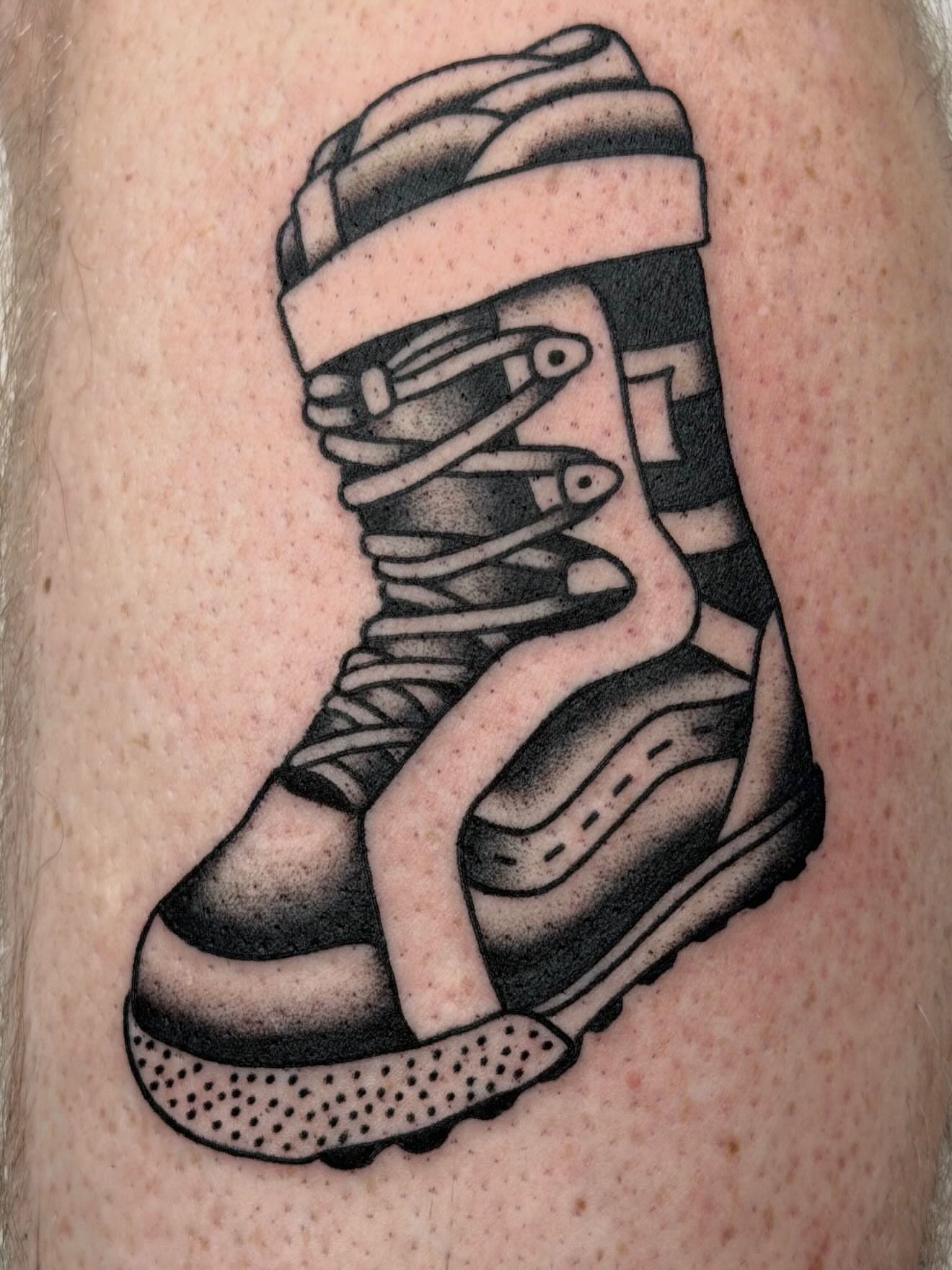 Tattoo by @lafacetattoos — black_and_grey