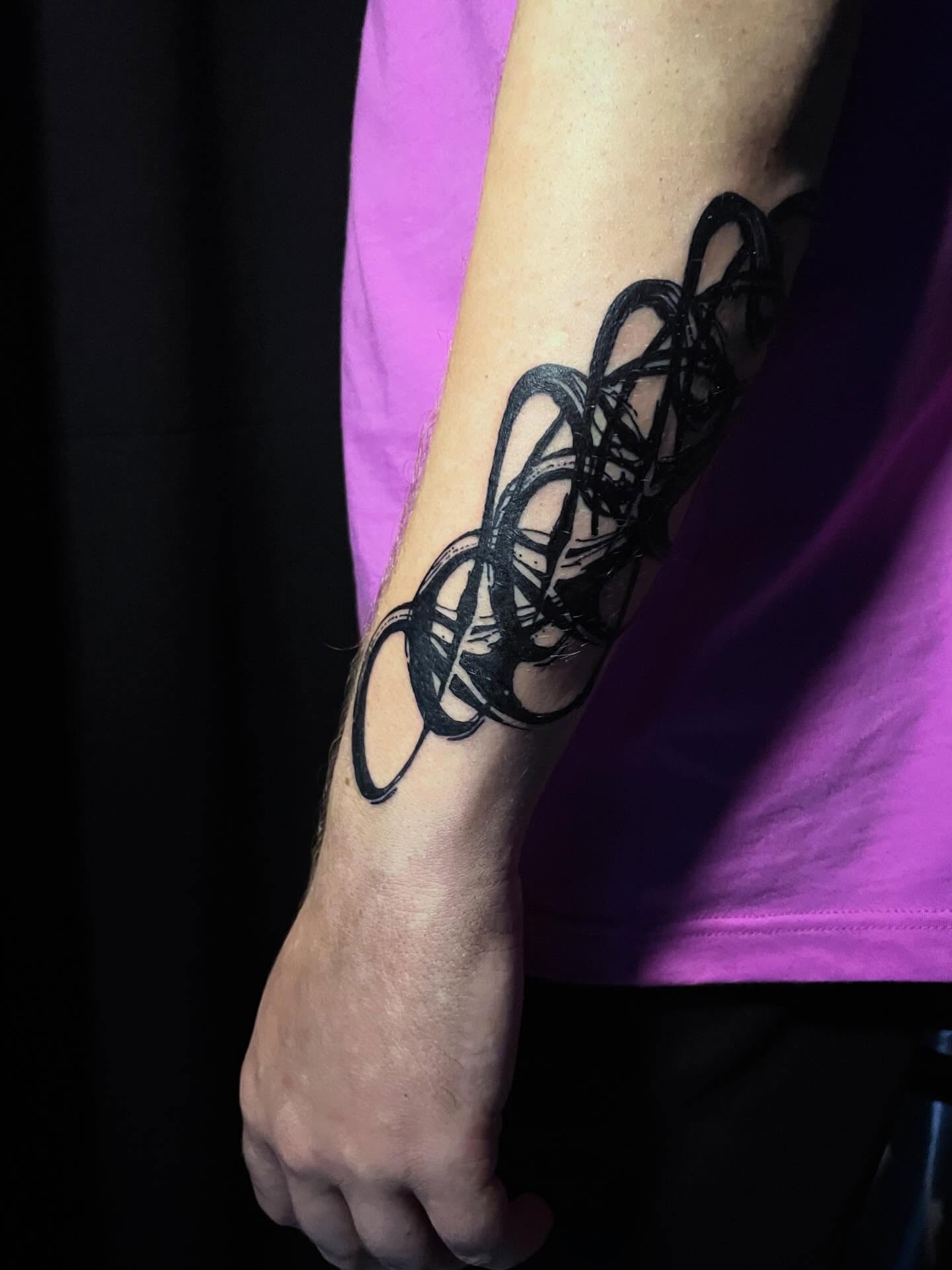 Tattoo by @cristytattoo — black_and_grey
