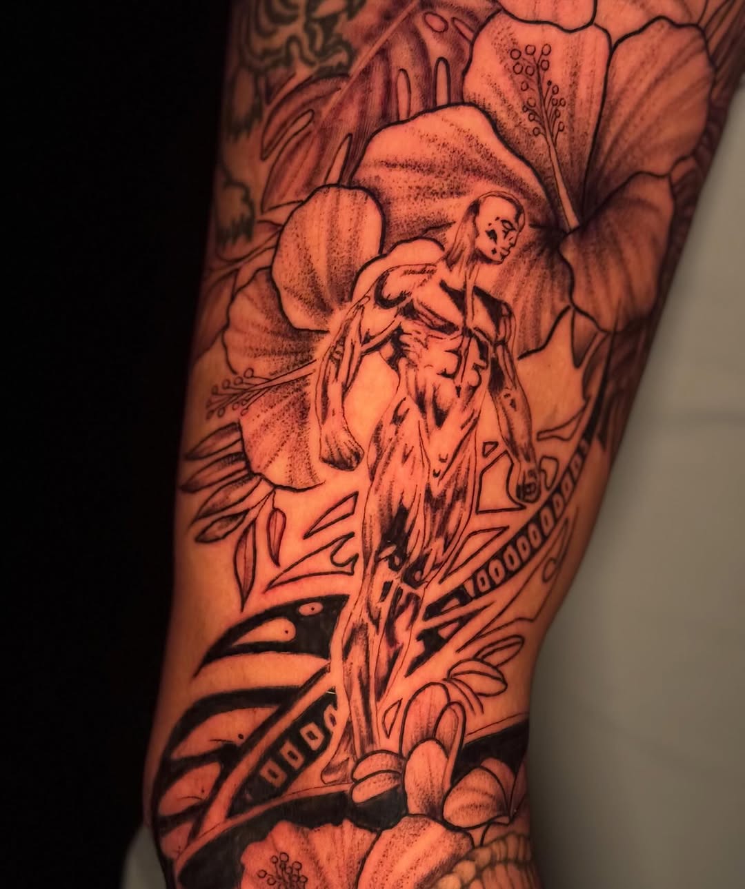Tattoo by @ninelivestvttoo β realism, black_and_grey