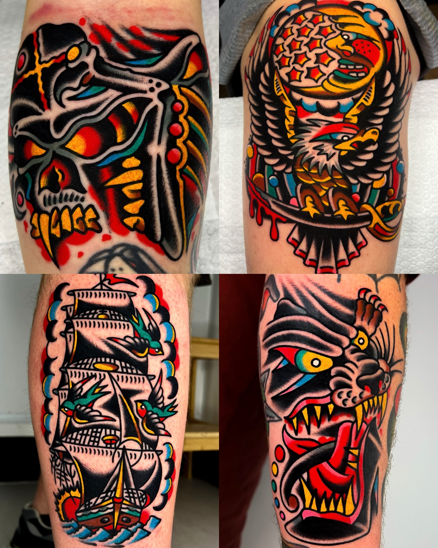 Tattoo by @homoo_tattooer — american_traditional