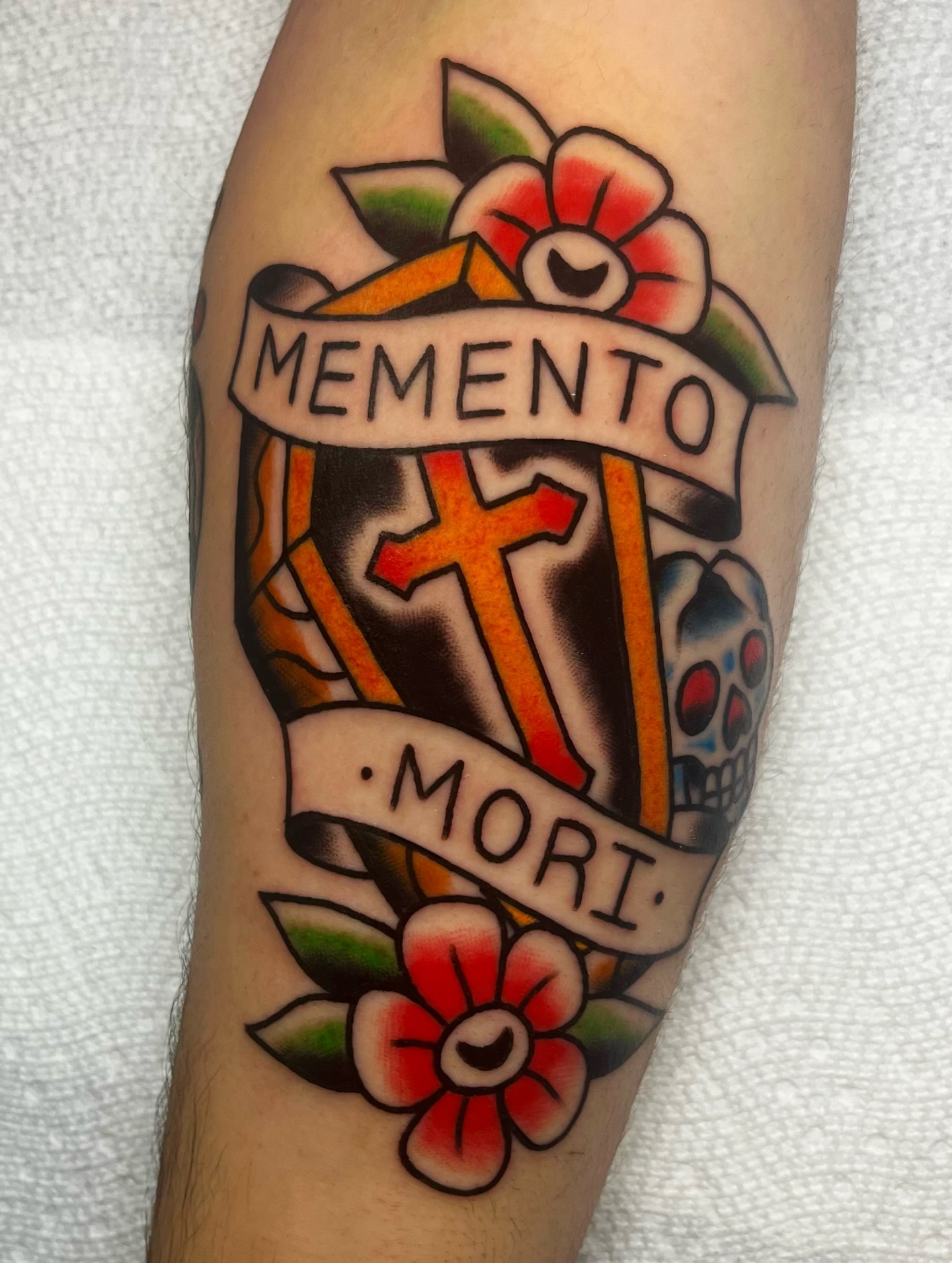 Tattoo by @anchoredaweightattoo — american_traditional