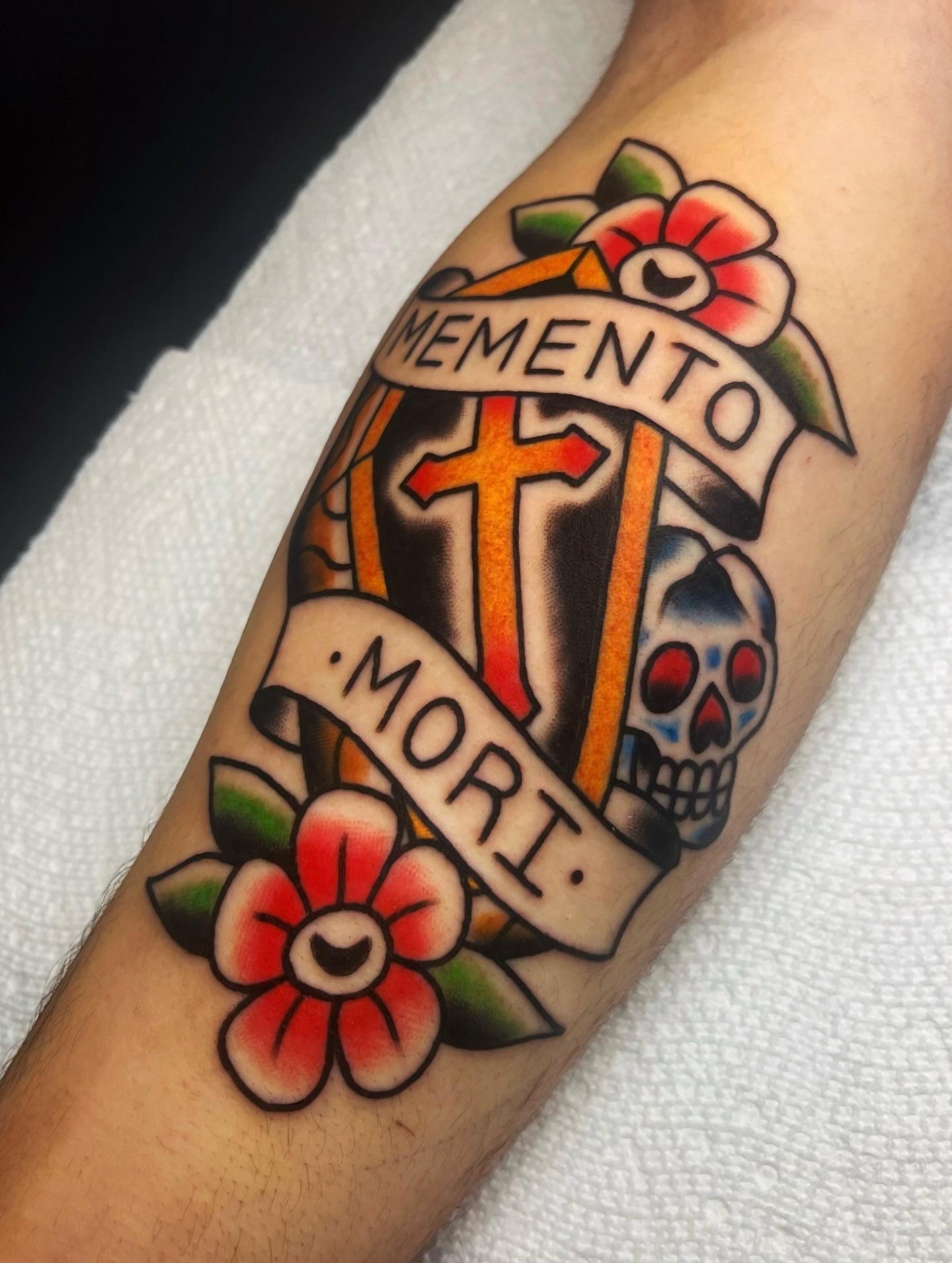 Tattoo by @anchoredaweightattoo — american_traditional
