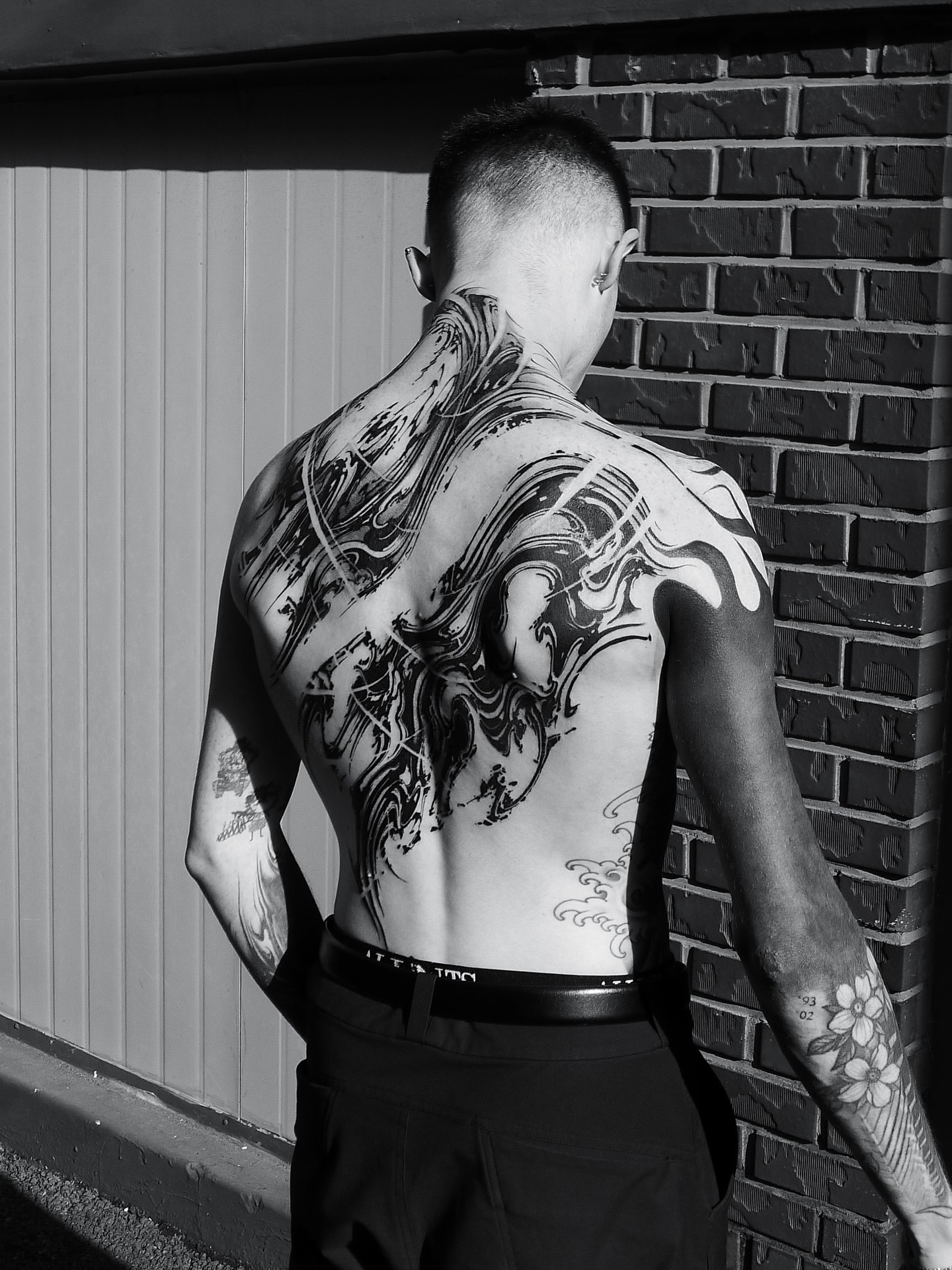 Tattoo by @voldblk — black_and_grey