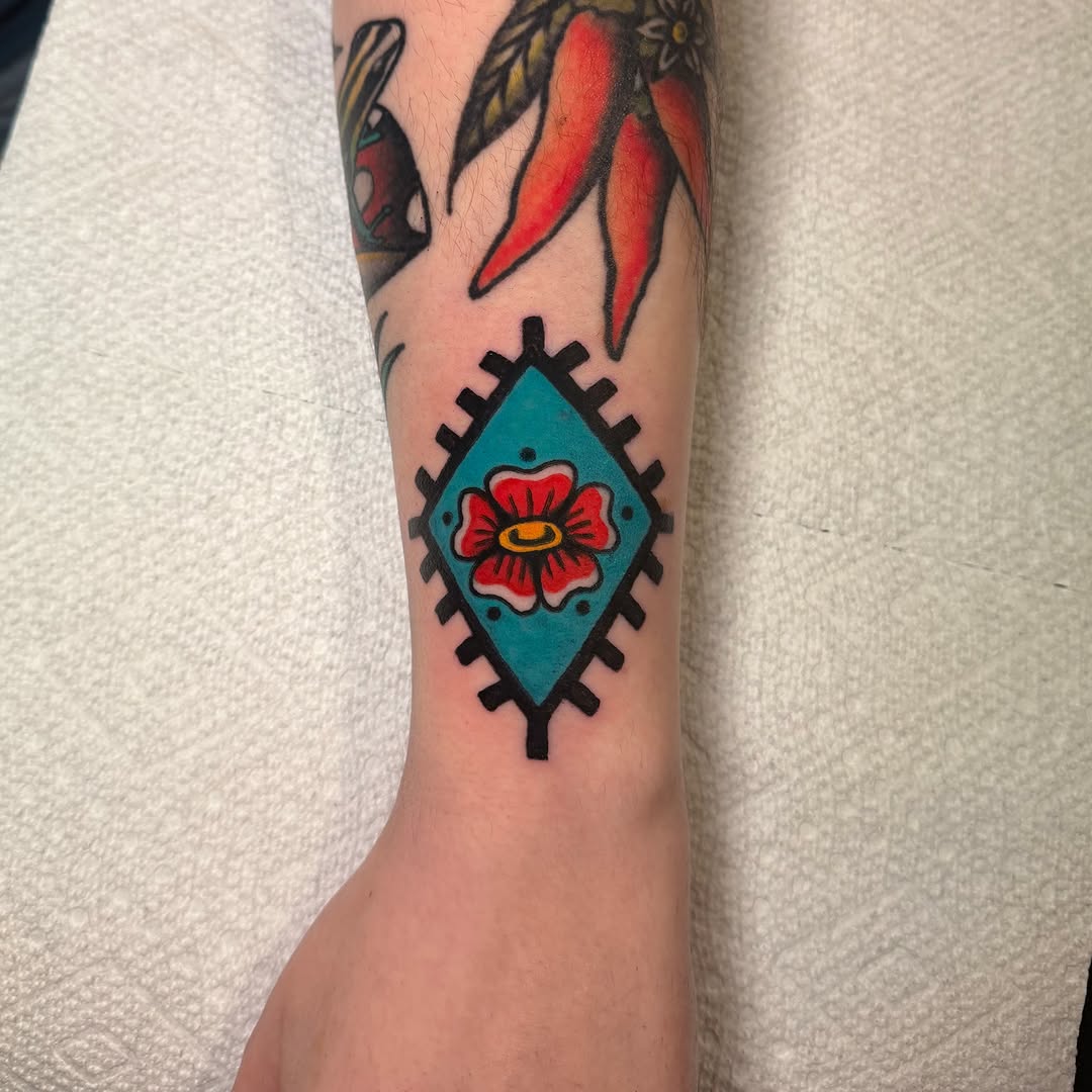 Tattoo by @aintyourcowgirl — american_traditional