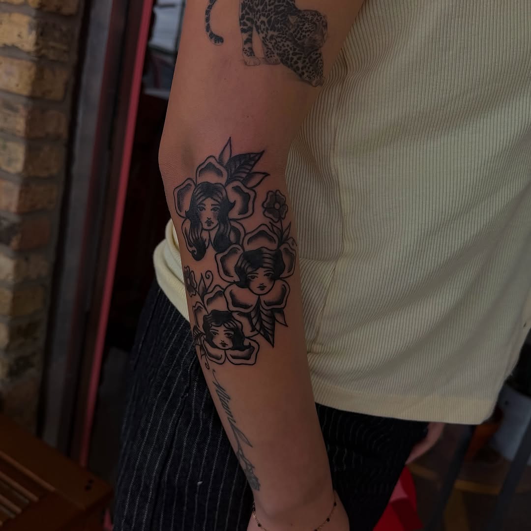 Tattoo by @aintyourcowgirl — american_traditional