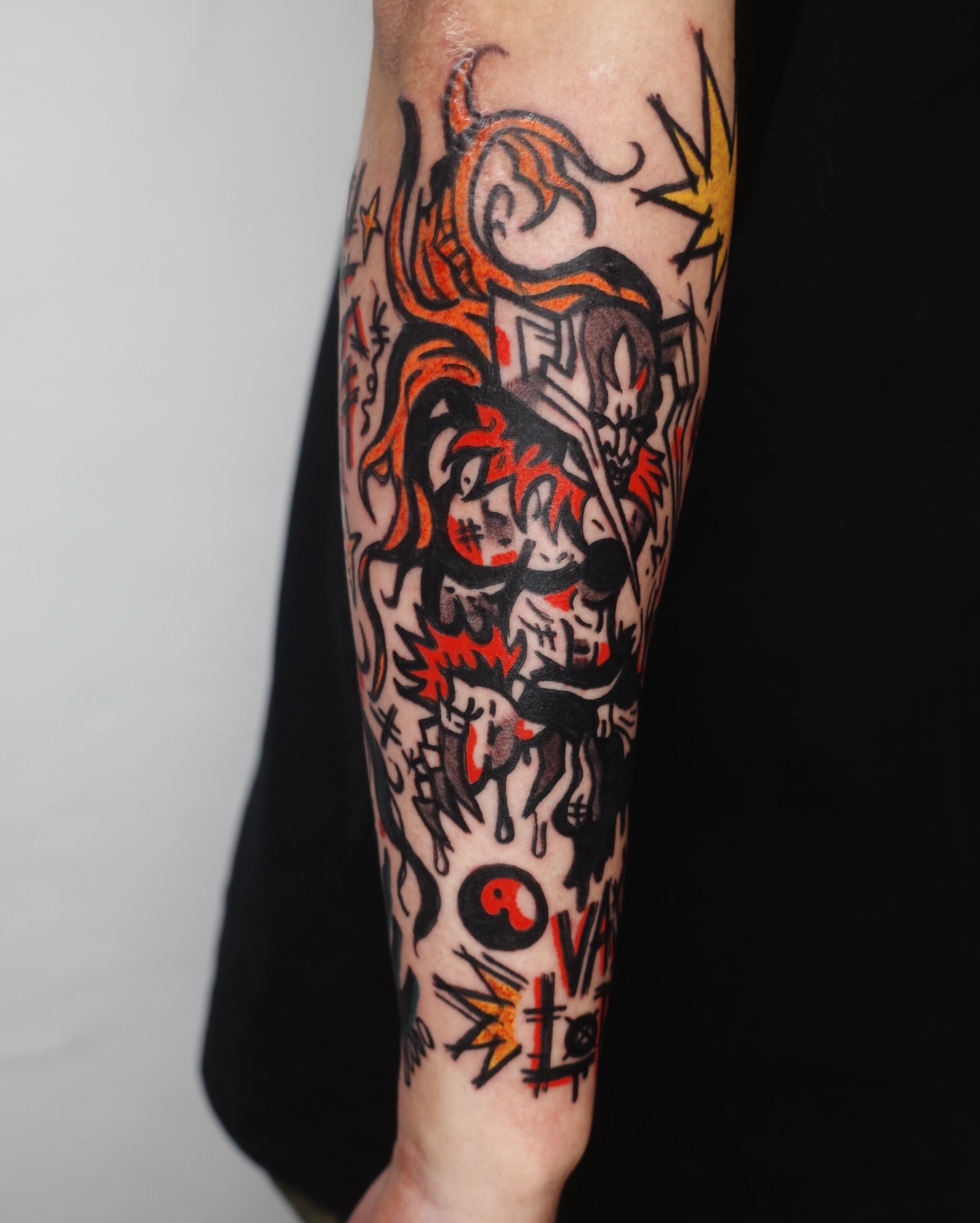 Tattoo by @takuu_tattoo — american_traditional, neo_traditional