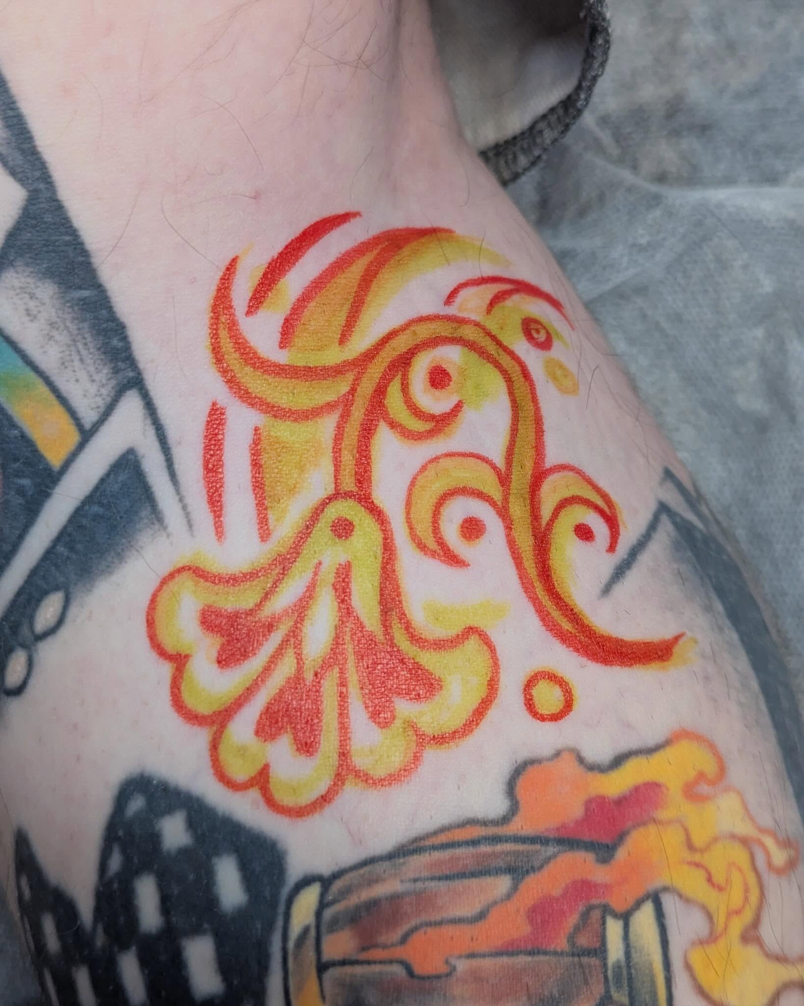 Tattoo by @folkfigment — neo_traditional