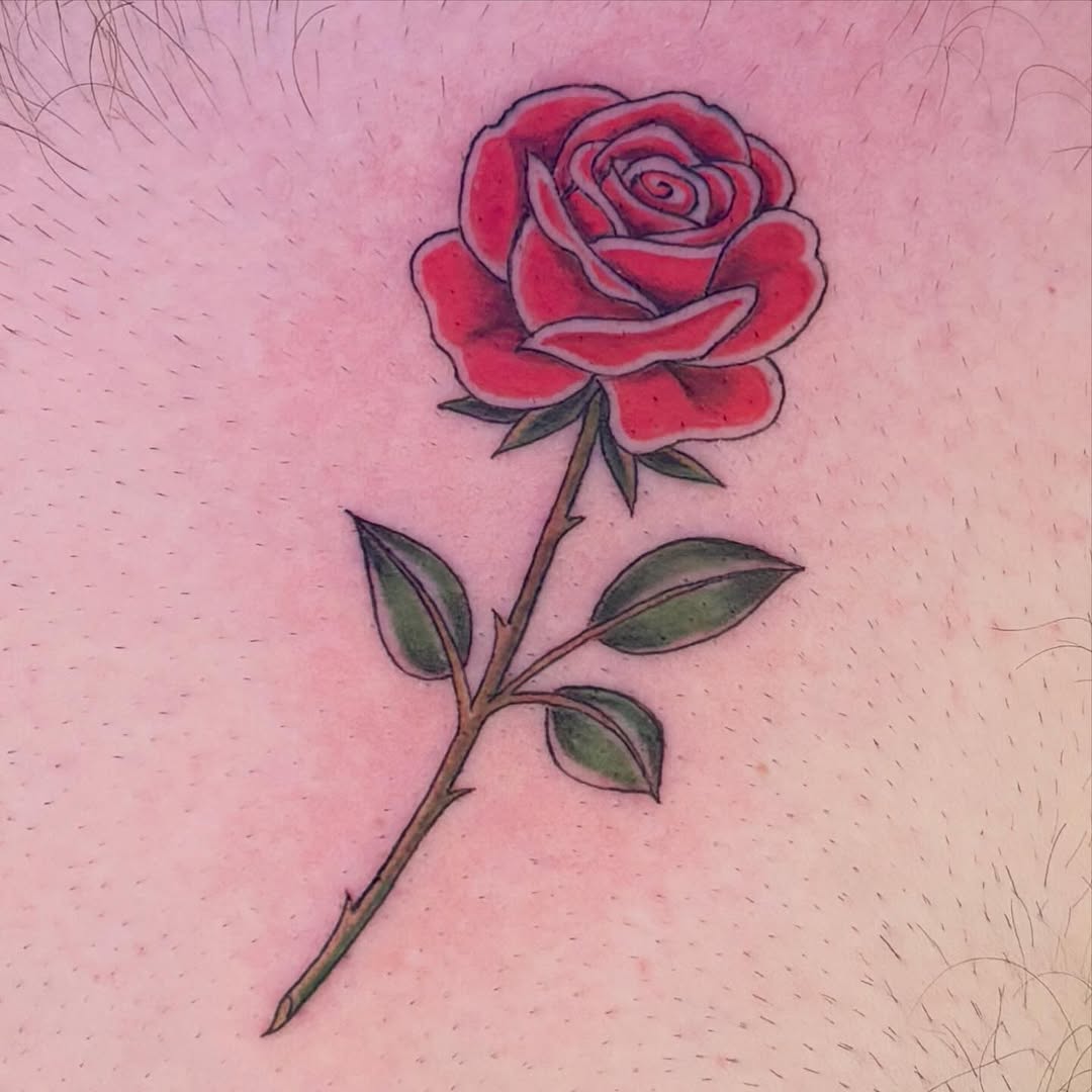 Tattoo by @flowers.for.all.occasions โ american_traditional