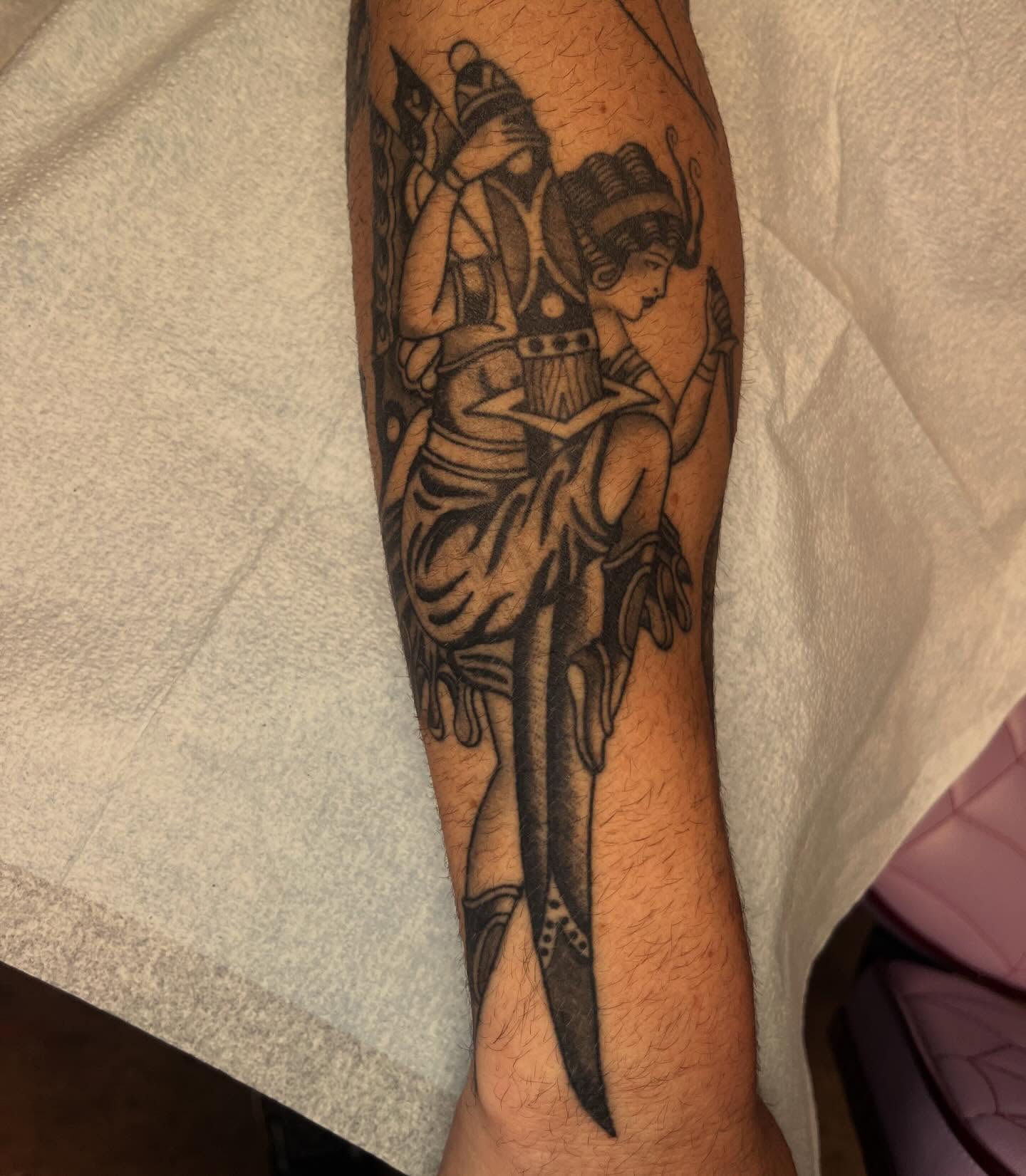Tattoo by @mustyrattats โ black_and_grey, realism