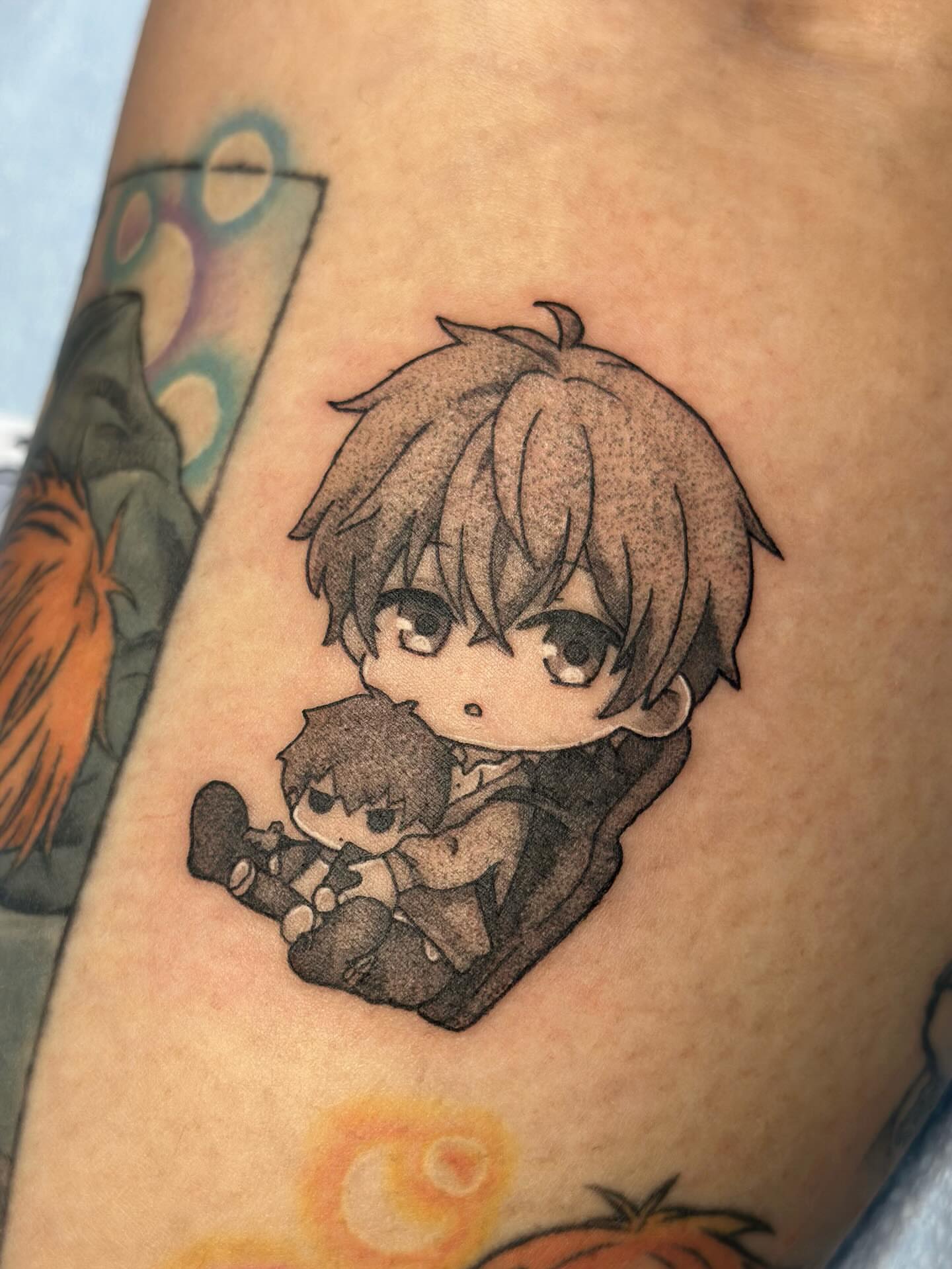 Tattoo by @kkimnida — anime