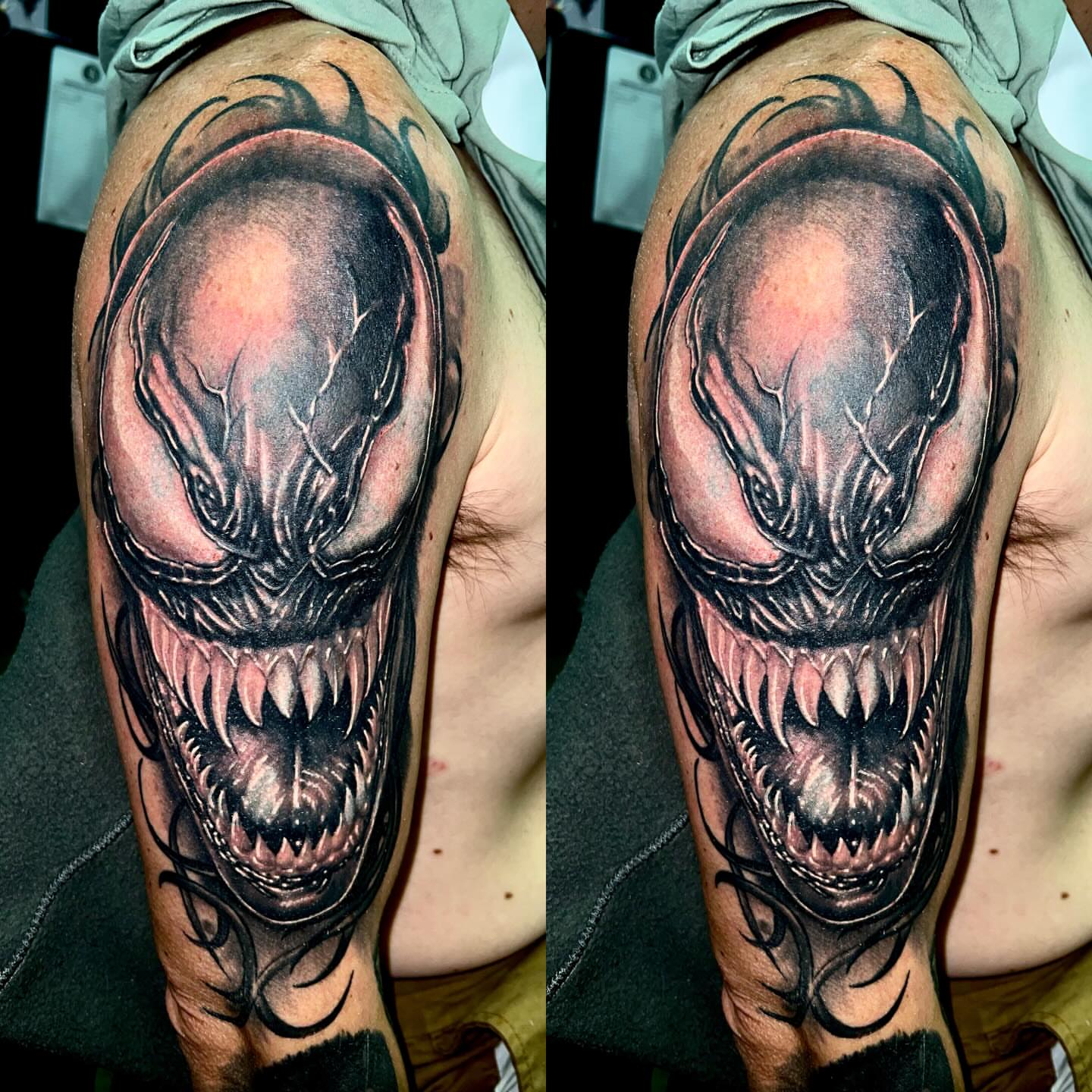 Tattoo by @sanchez_ink — dark_realism