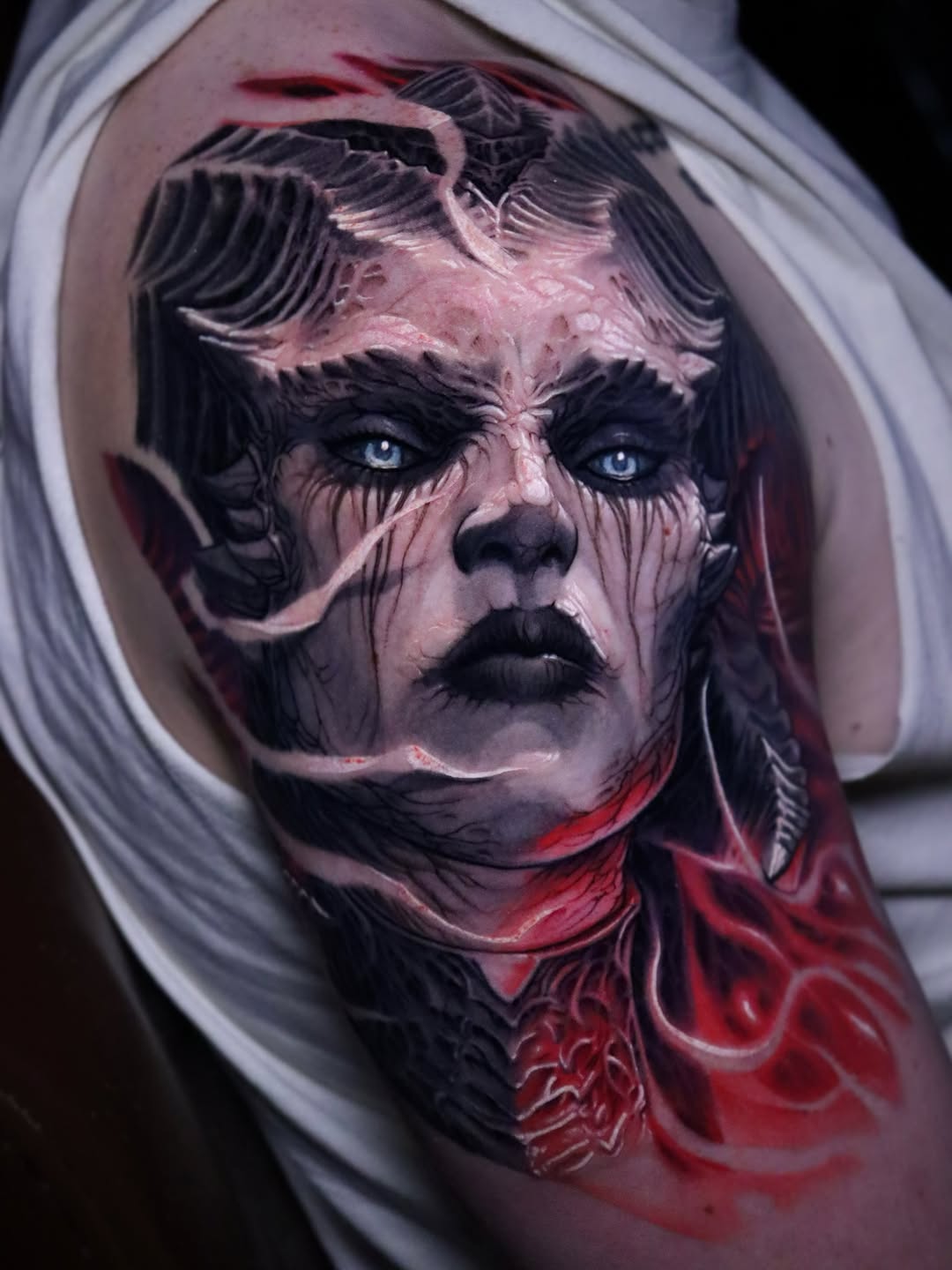 Tattoo by @josecruzart — realism, dark_realism