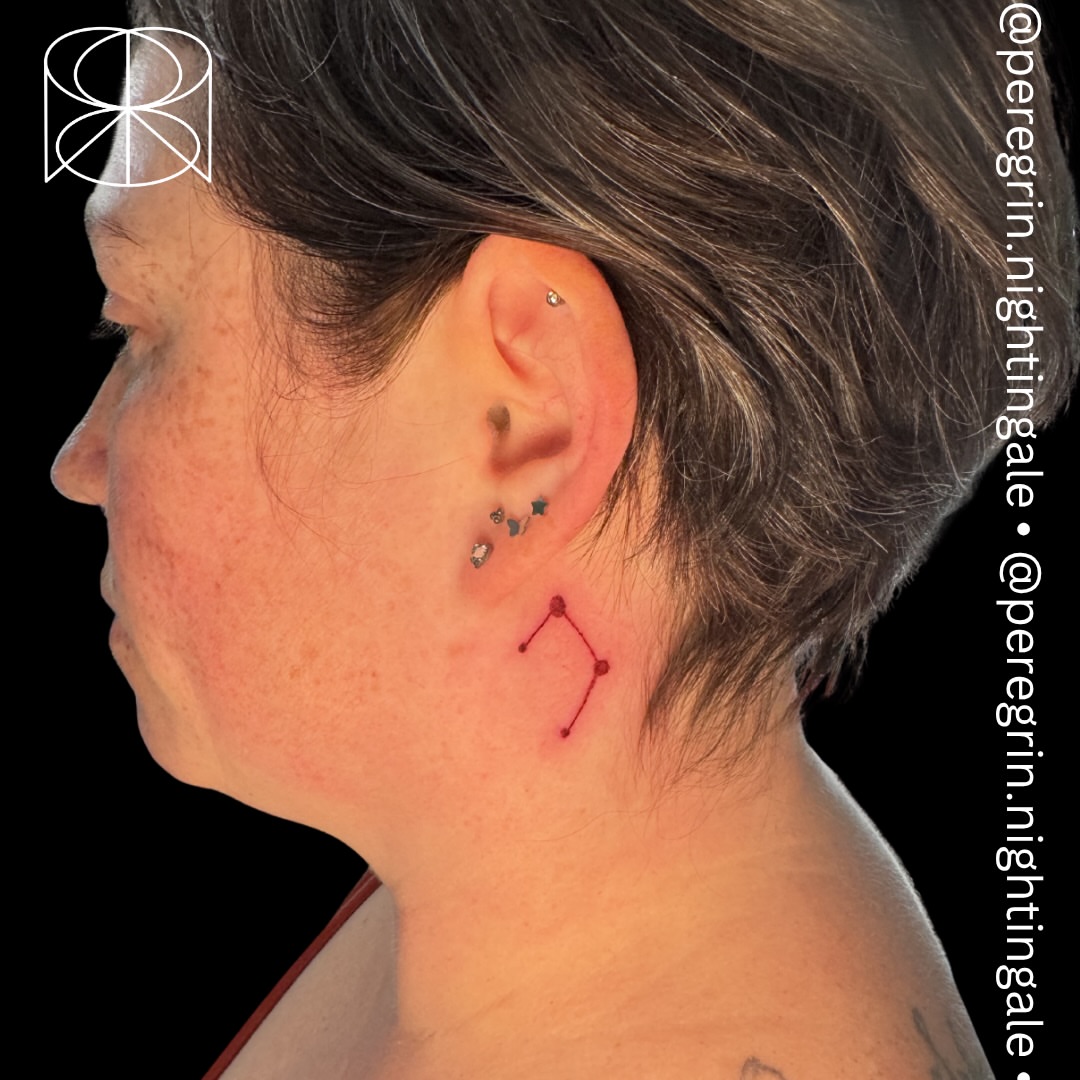 Tattoo by @peregrin.nightingale — geometric