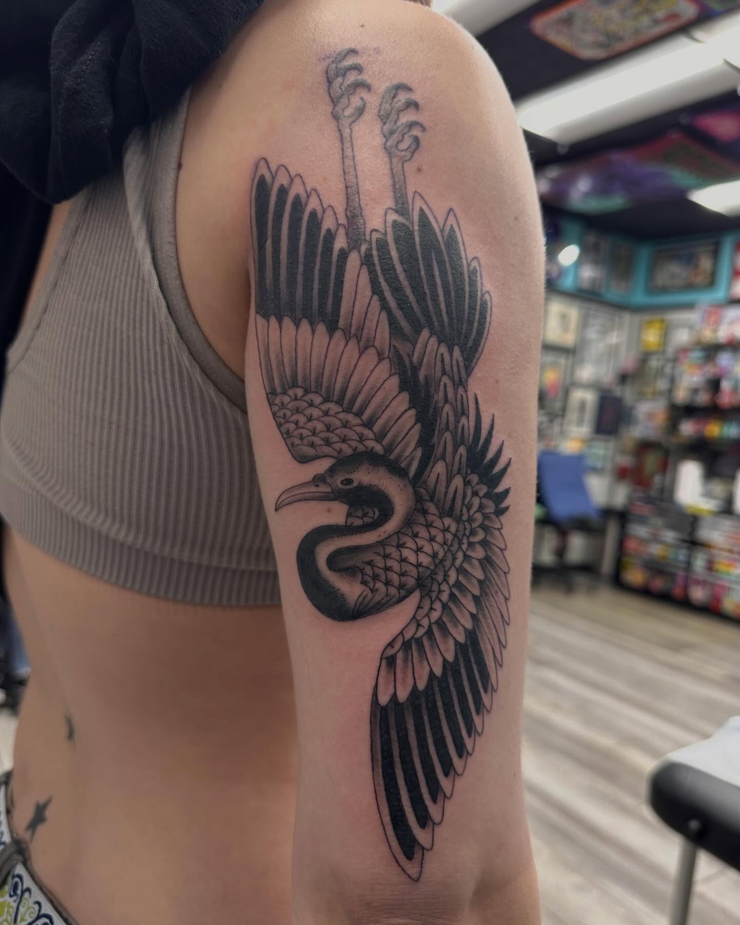 Tattoo by @filstergram — black_and_grey