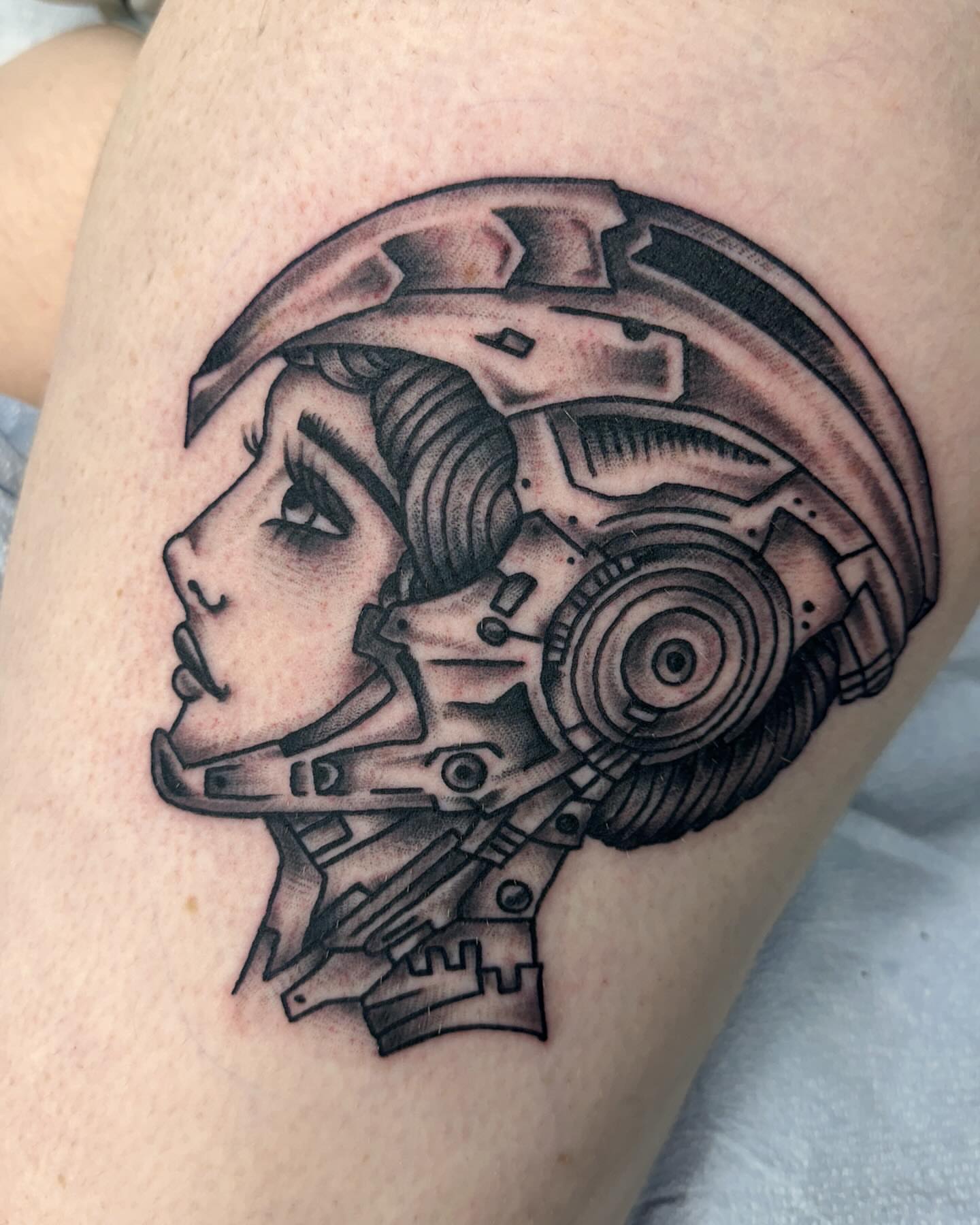 Tattoo by @filstergram — black_and_grey, realism