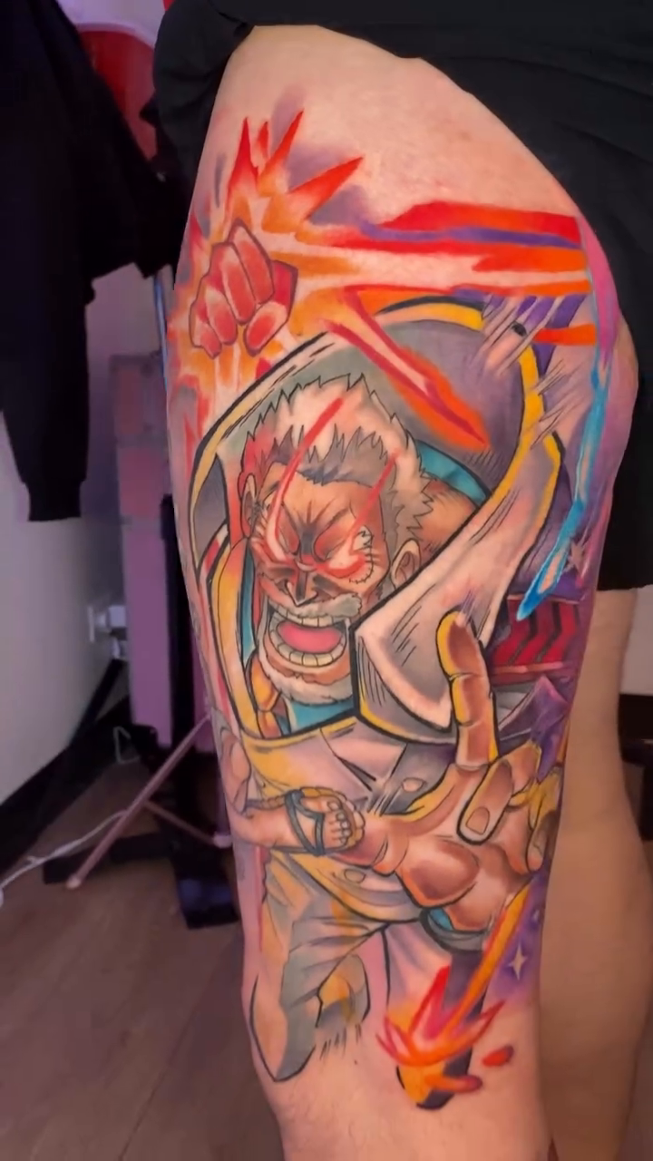 Tattoo by @amyporterart — anime, neo_traditional