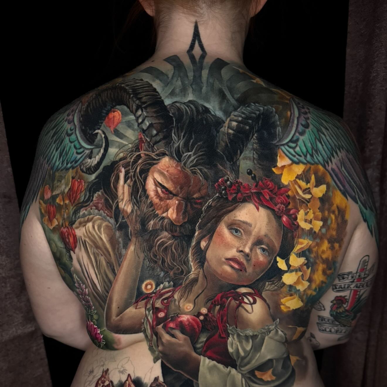 Tattoo by @derekgtattoos — realism, dark_realism