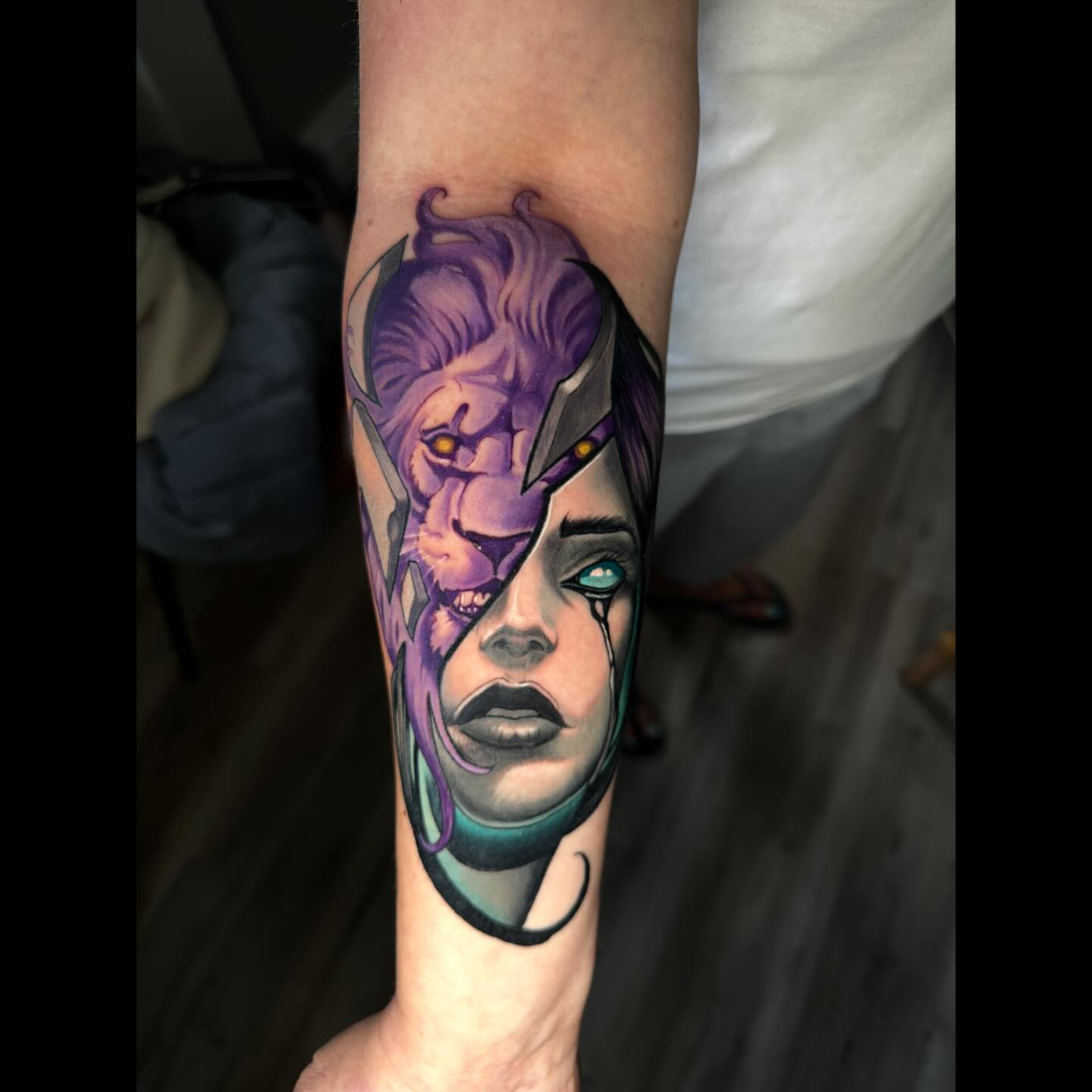 Tattoo by @derekgtattoos — realism, new_school