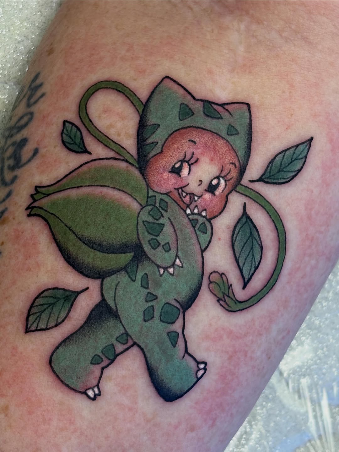 Tattoo by @brynntattoos — new_school, anime