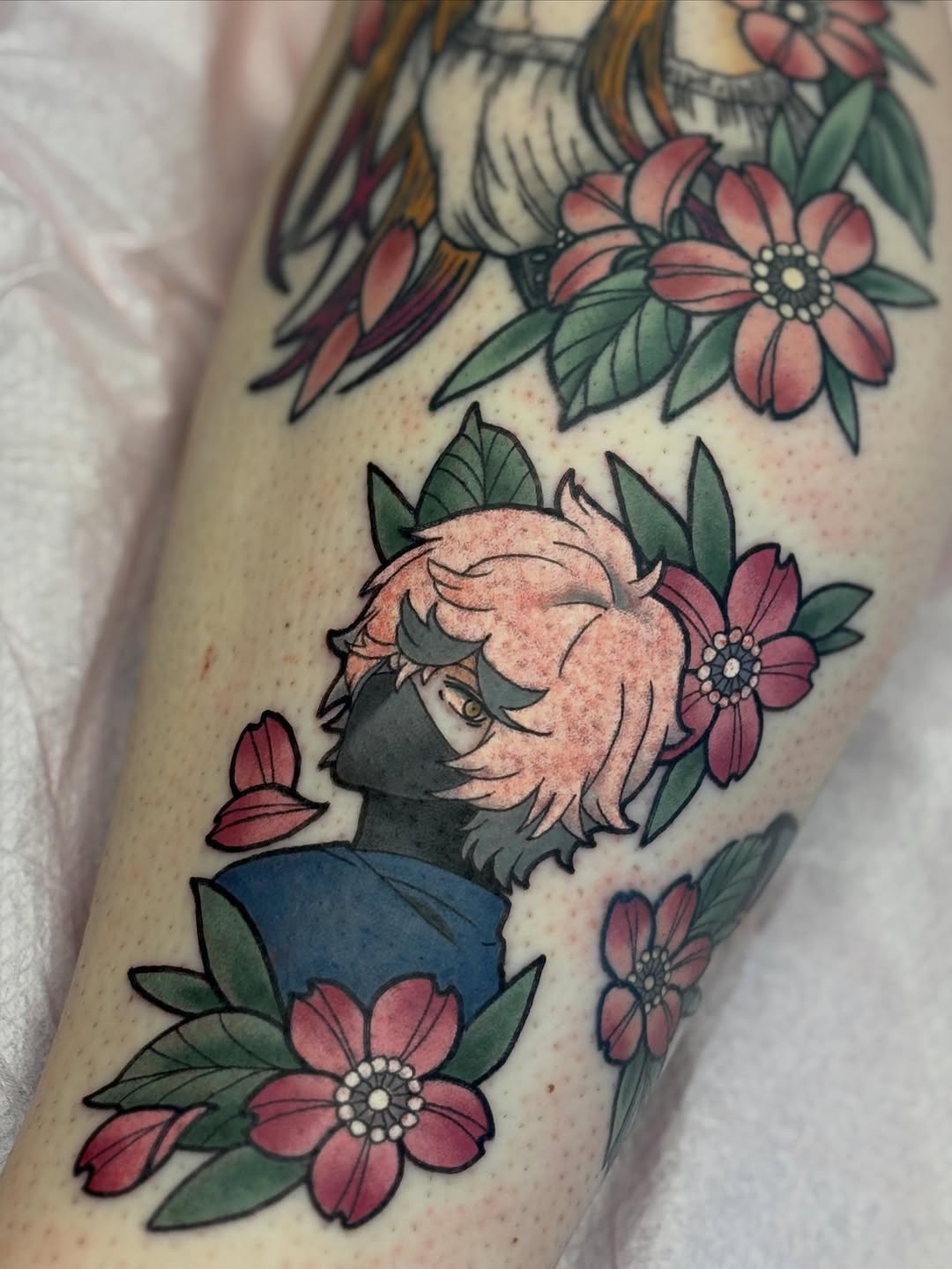 Tattoo by @brynntattoos — anime, american_traditional