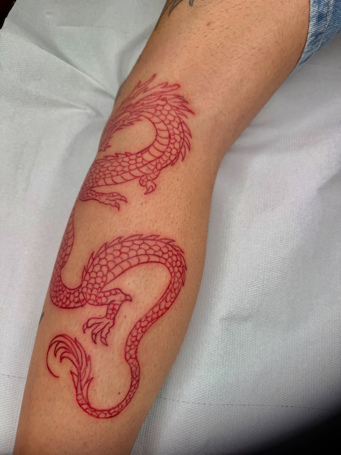 Tattoo by @ferraratattooo — geometric
