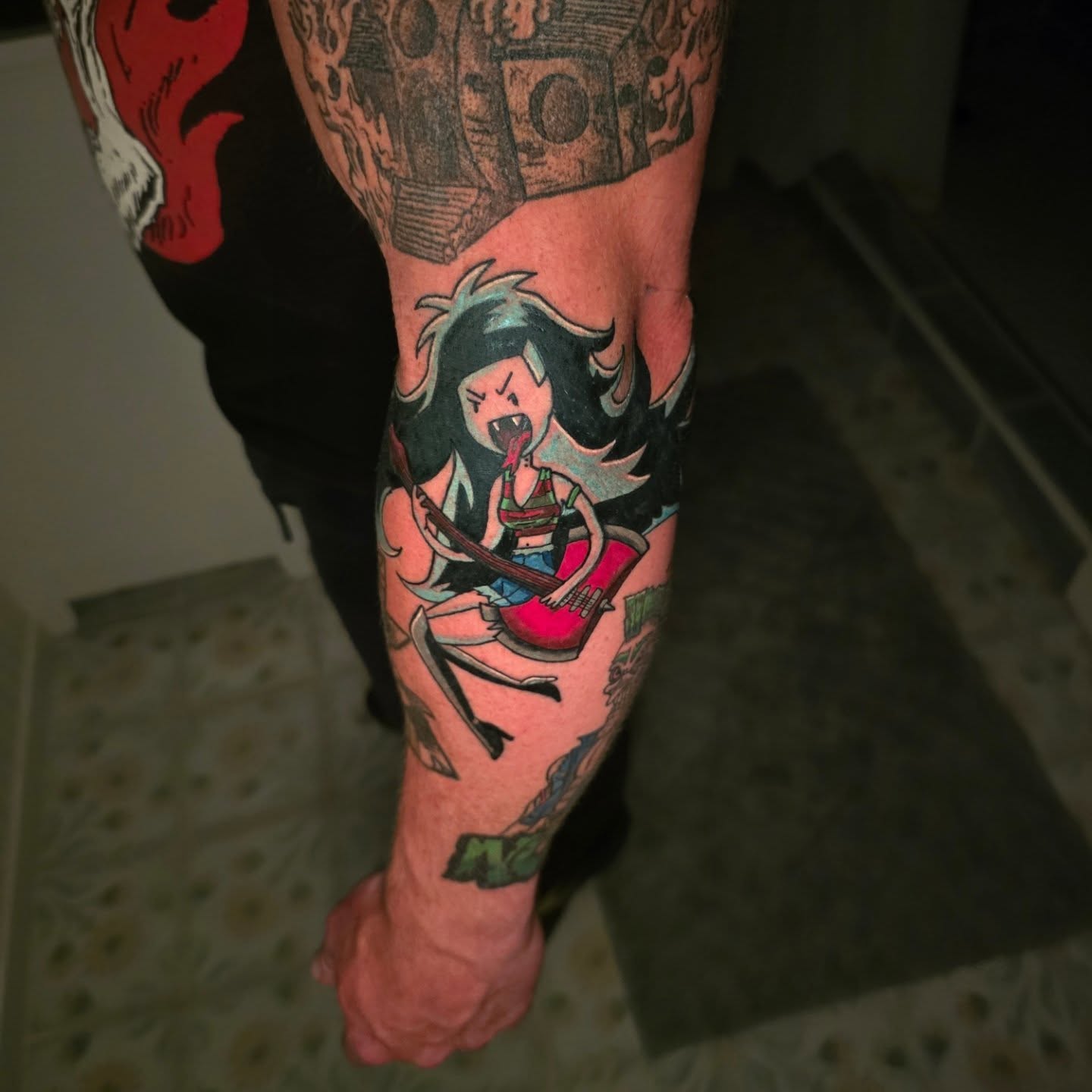 Tattoo by @klaatutattoo — anime, illustrative
