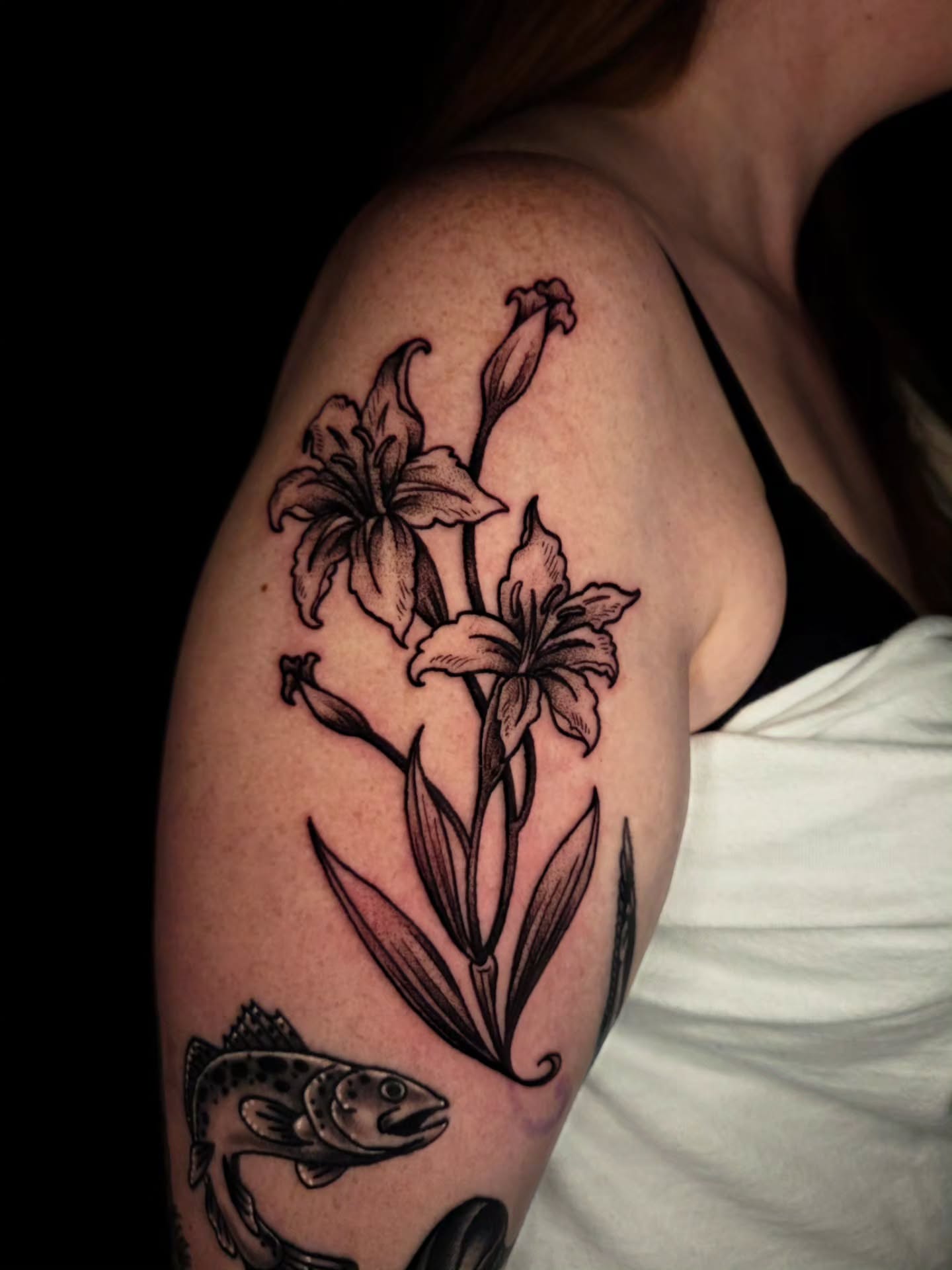 Tattoo by @iankisertattoo — black_and_grey