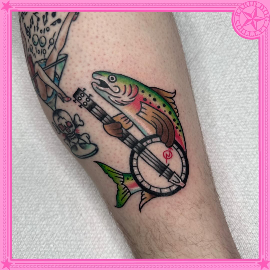 Tattoo by @rabiddogtattoos โ american_traditional