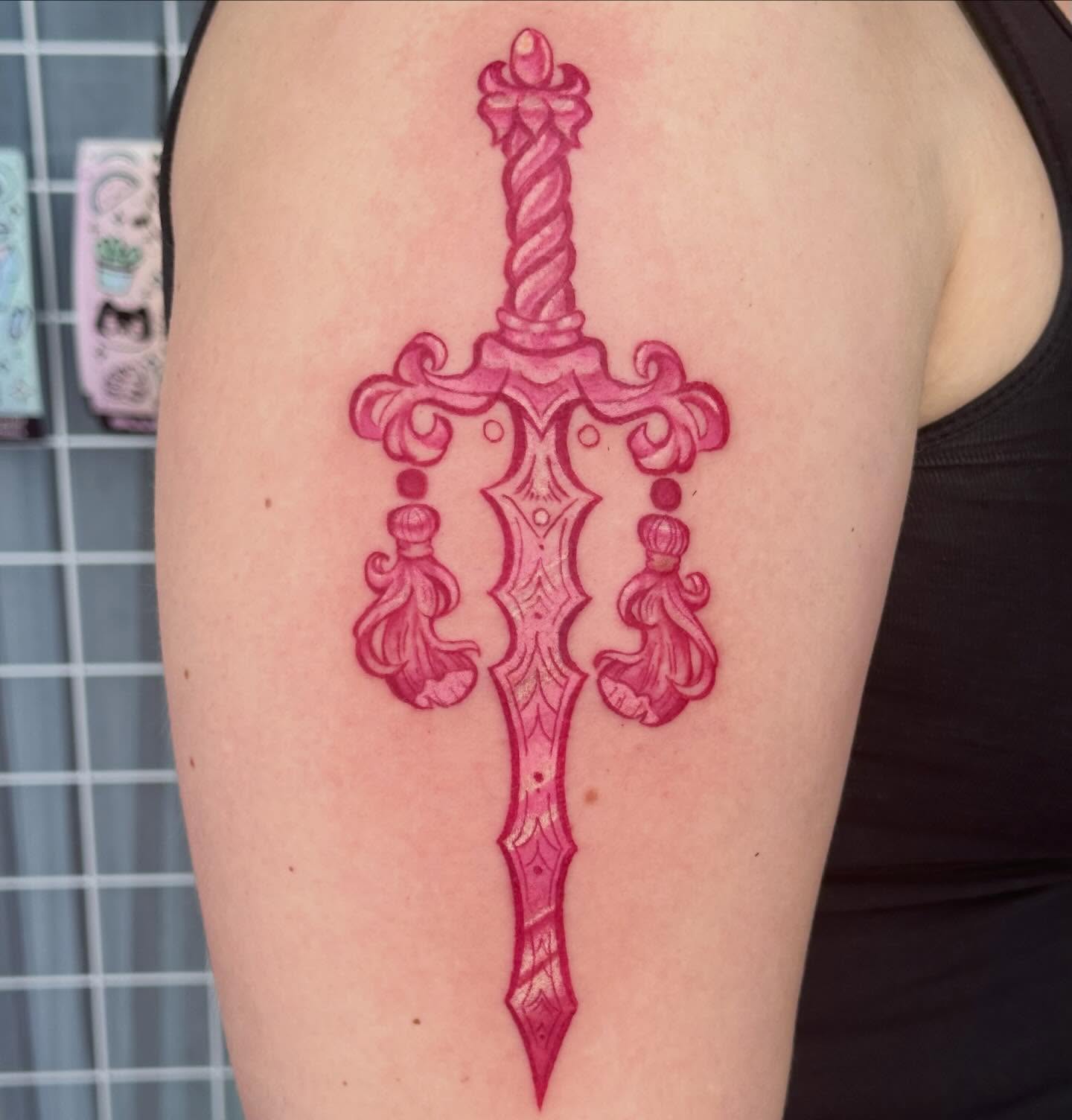 Tattoo by @pinbug — ornamental