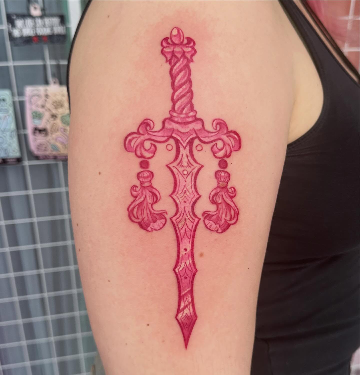 Tattoo by @pinbug — ornamental