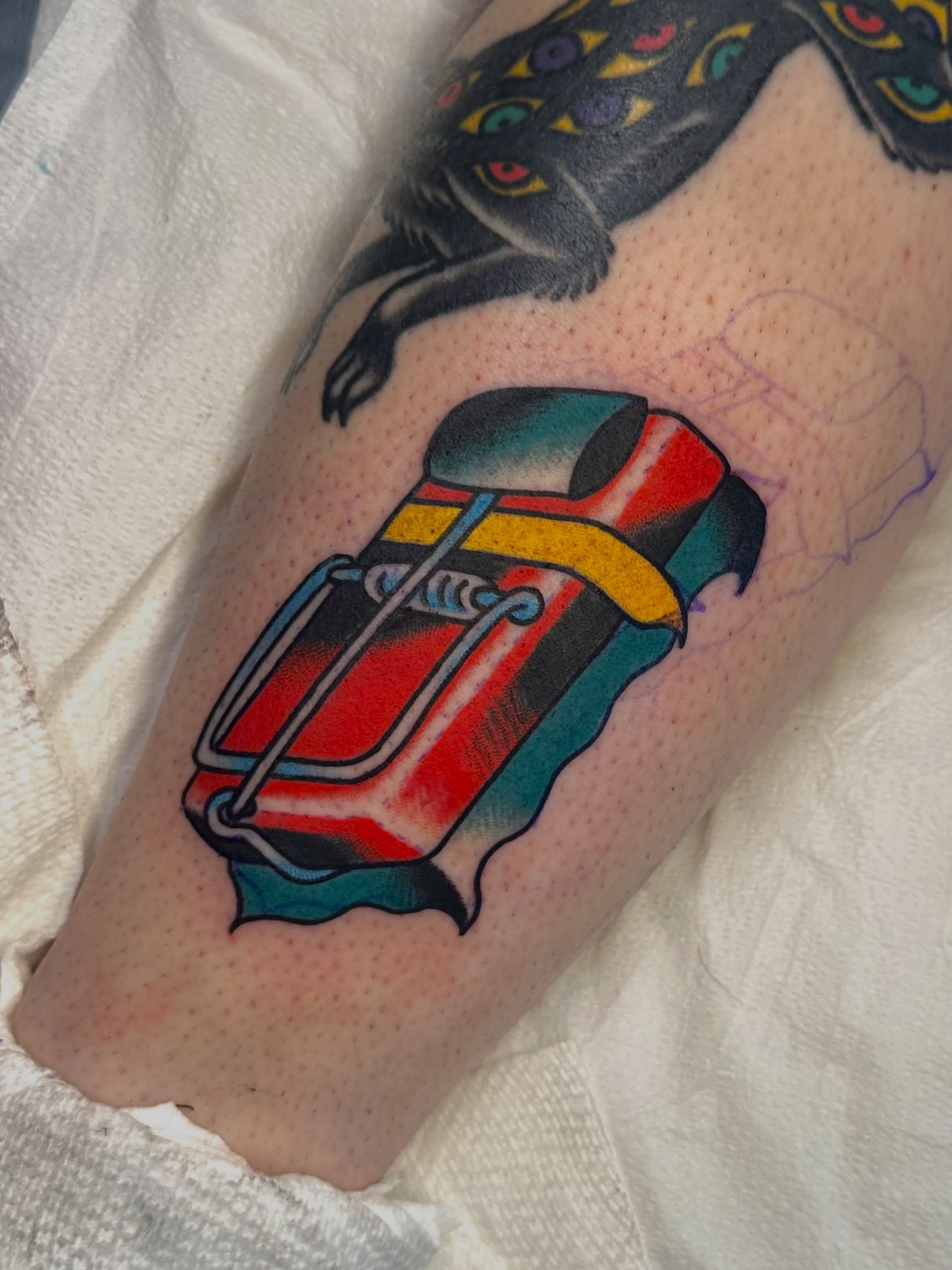 Tattoo by @marshall.gif — american_traditional