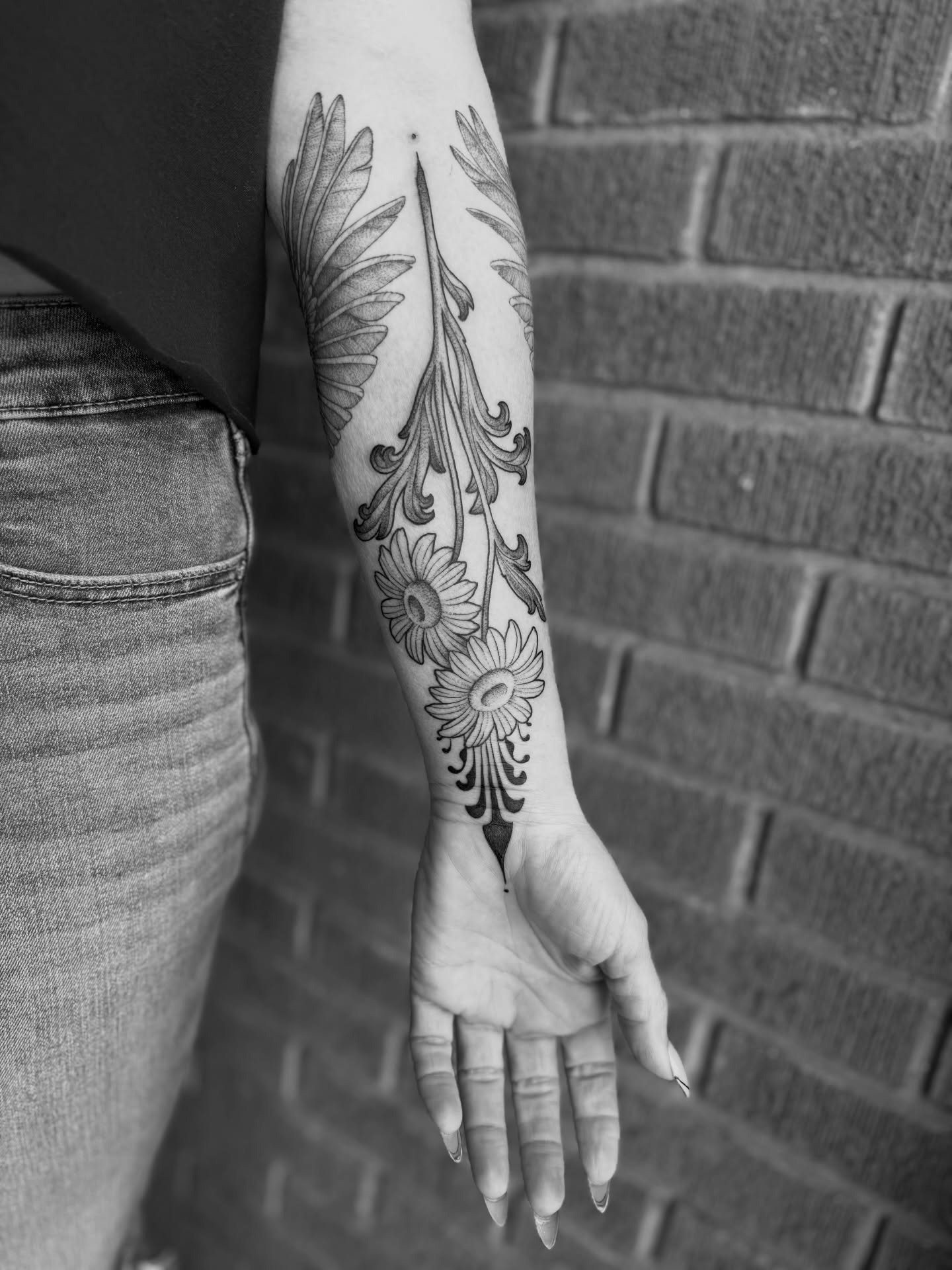 Tattoo by @alexbrooke — black_and_grey