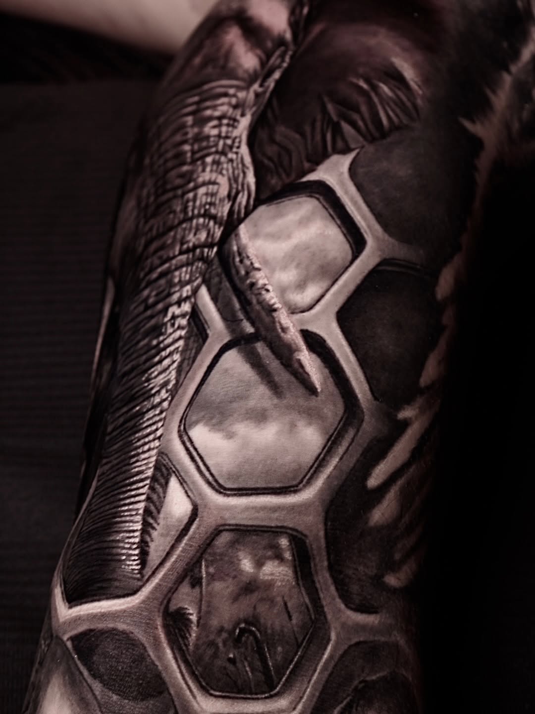 Tattoo by @luisbravotattoo — realism, black_and_grey