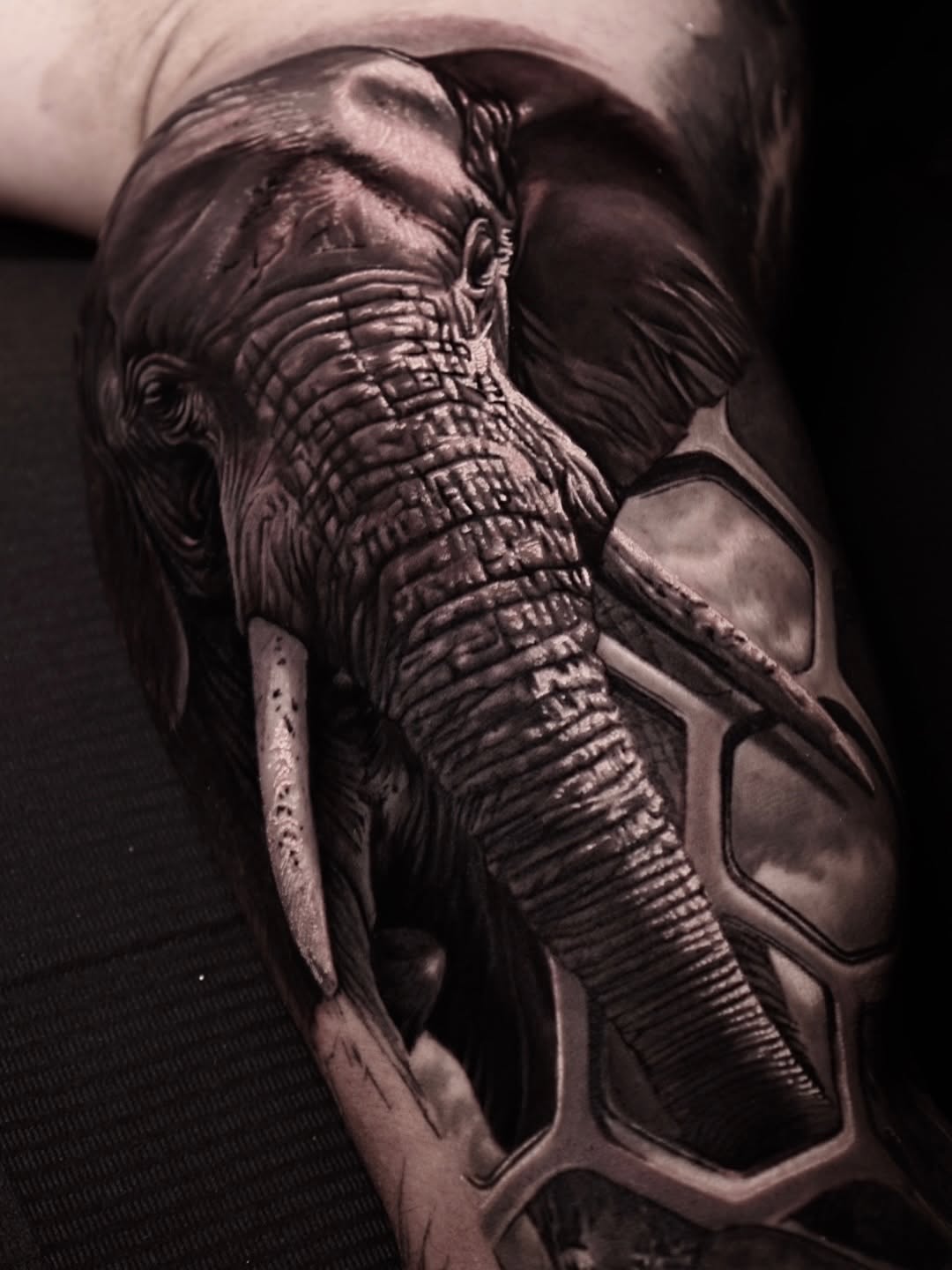 Tattoo by @luisbravotattoo — realism, black_and_grey