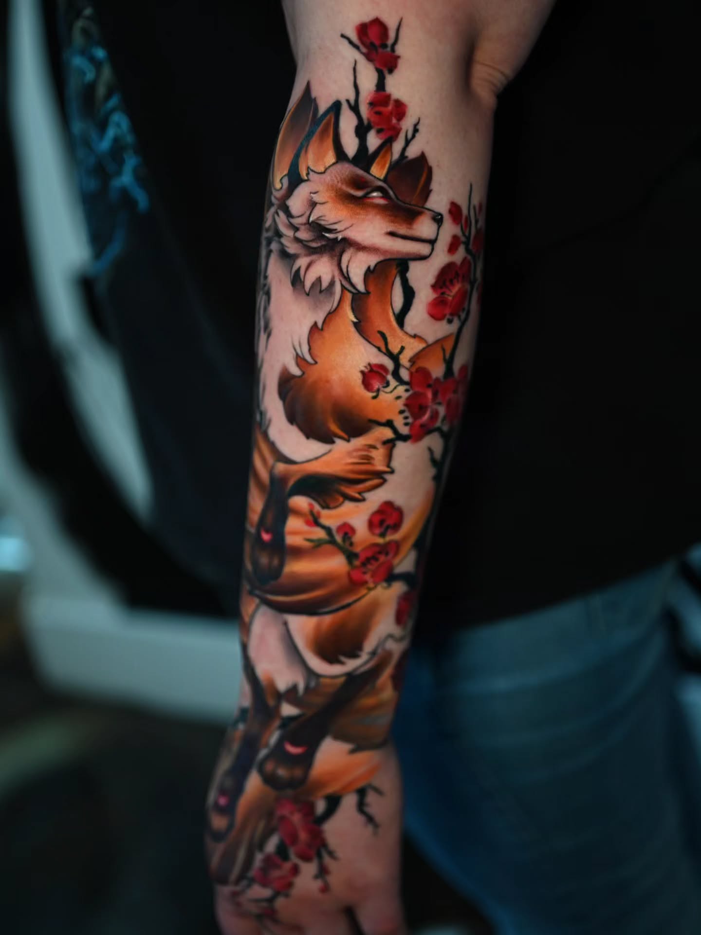 Tattoo by @banxamilli — american_traditional, dotwork