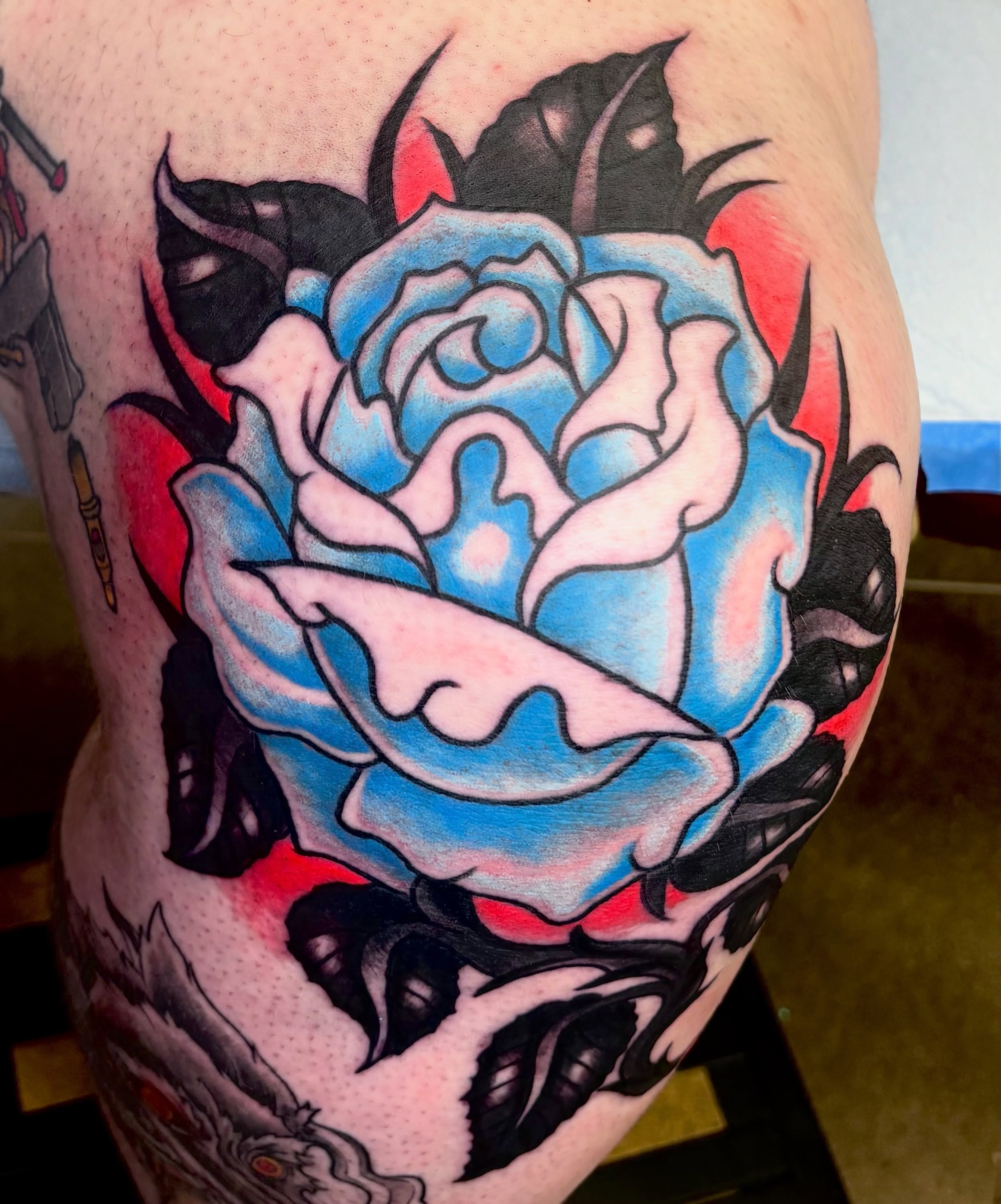 Tattoo by @butz.tattoos โ american_traditional, dotwork