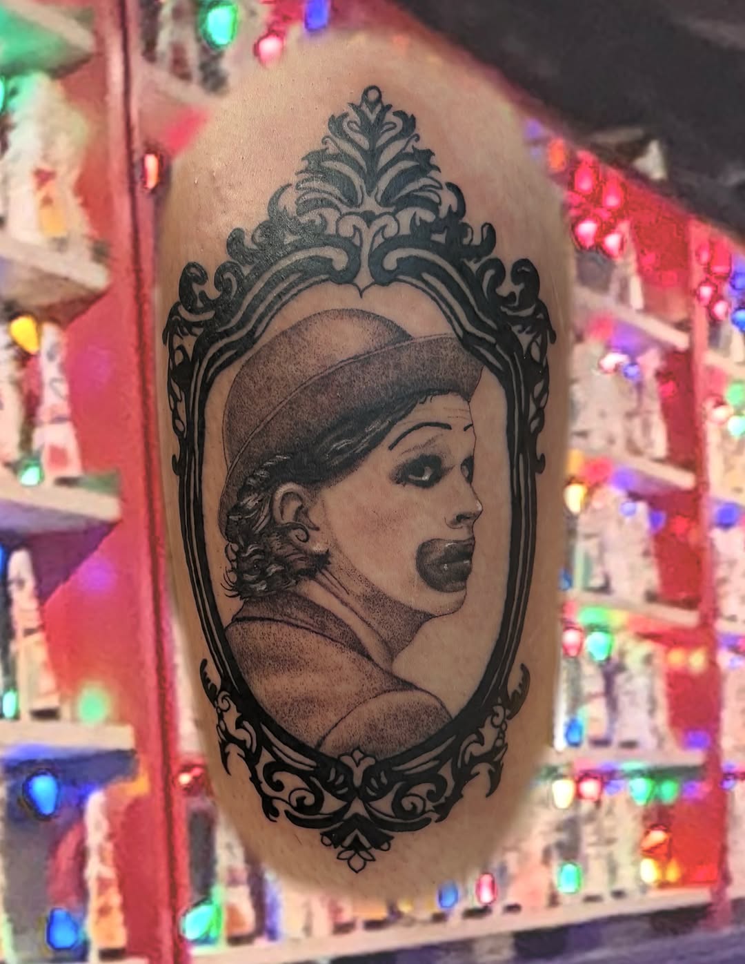 Tattoo by @madtatclub — black_and_grey, realism