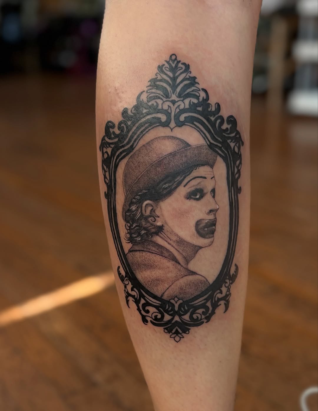 Tattoo by @madtatclub — black_and_grey, realism