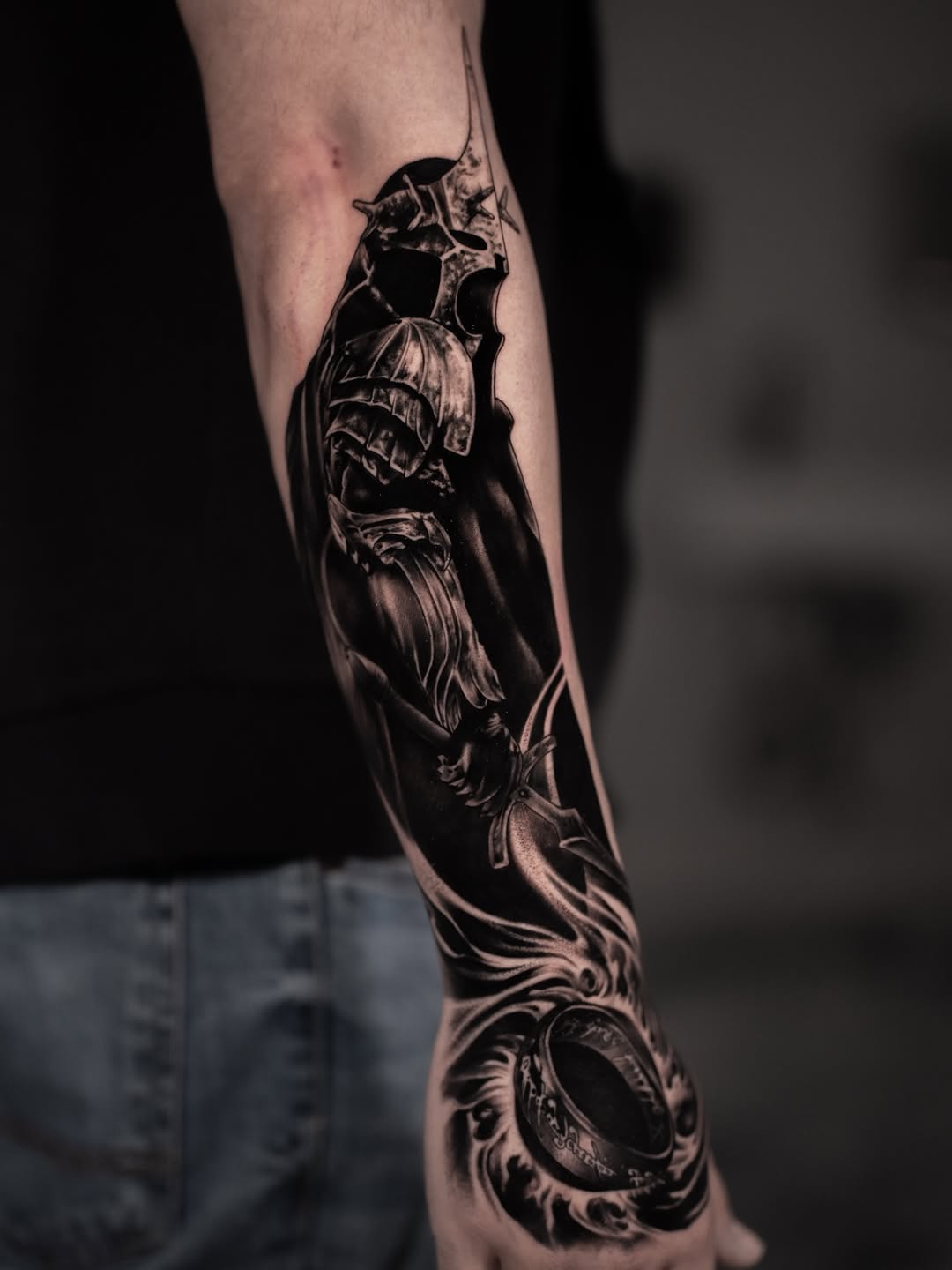Tattoo by @andretattoostx β realism, black_and_grey