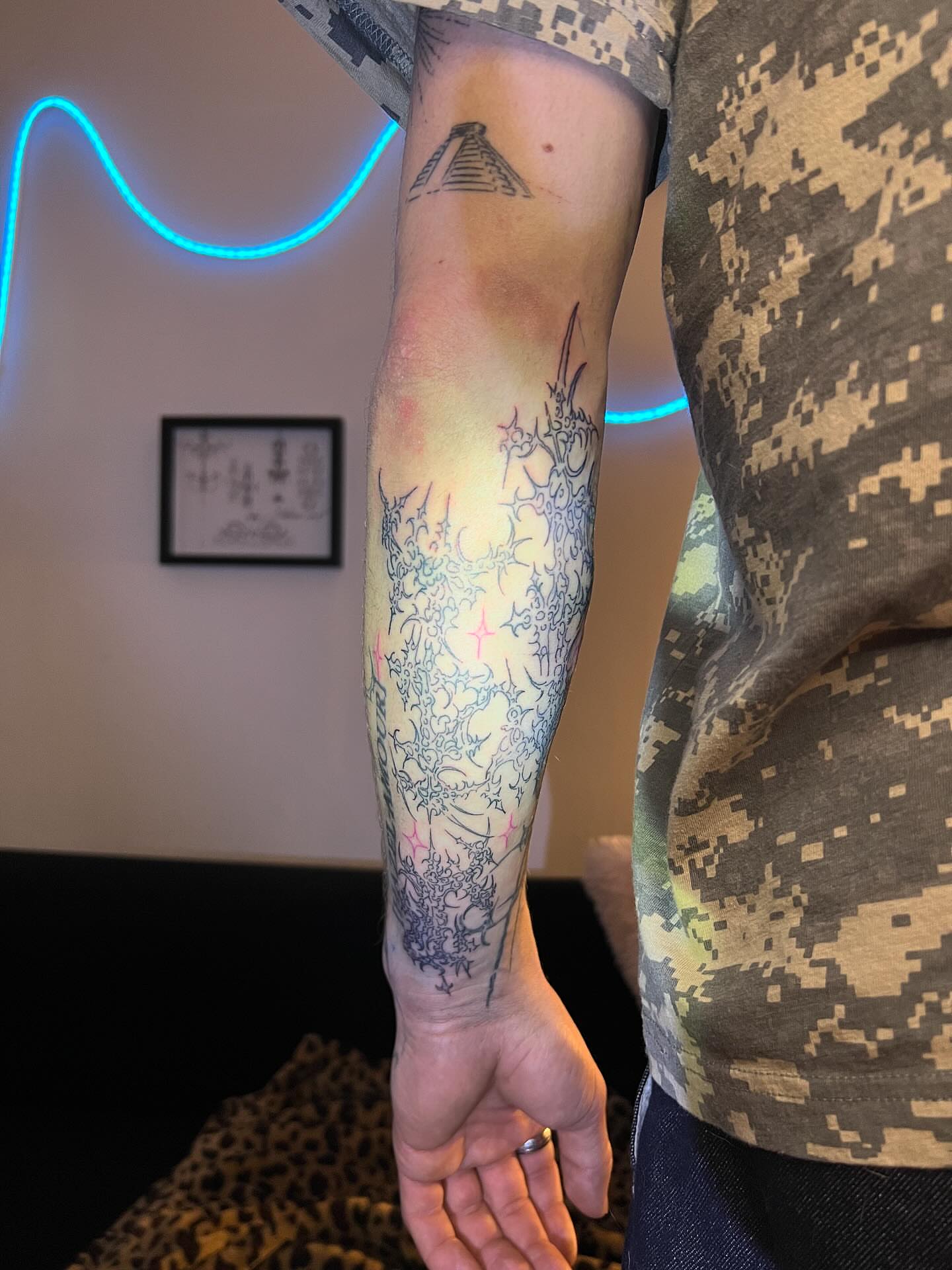 Tattoo by @tattg1rl — black_and_grey