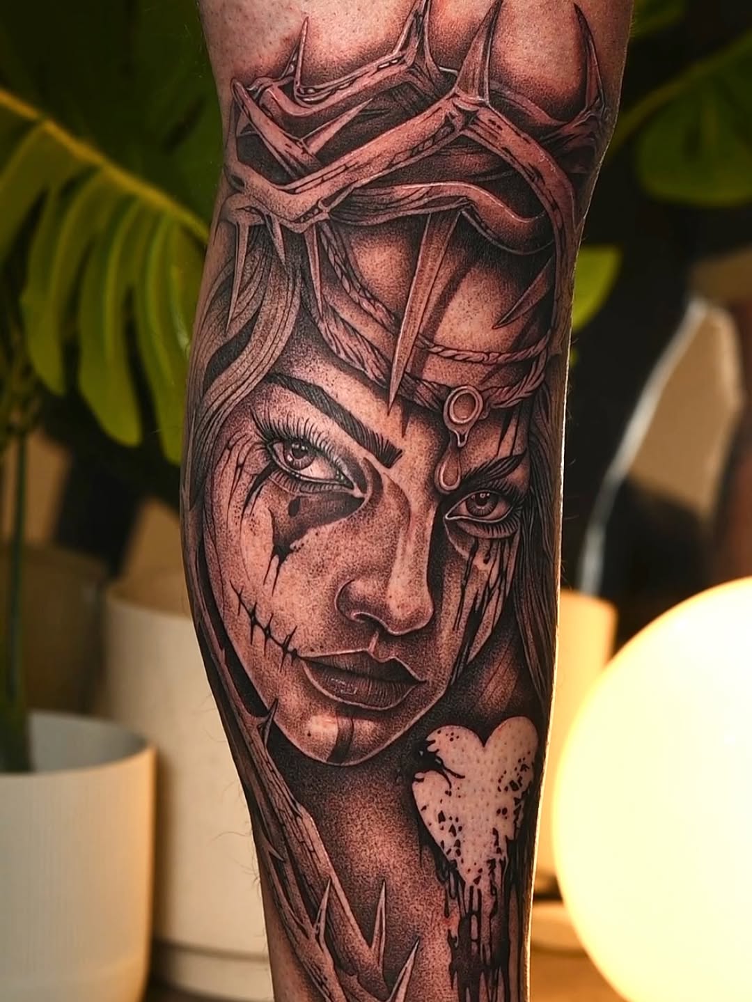 Tattoo by @guritattedyou — realism, black_and_grey