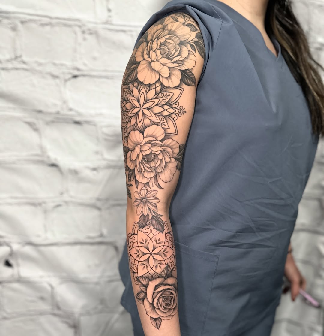Tattoo by @stephenhansen_tattoos — black_and_grey, realism