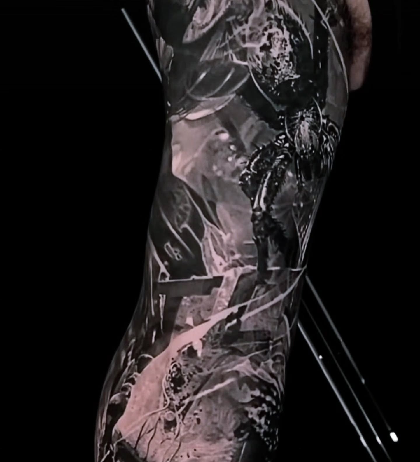 Tattoo by @owenpaulls — black_and_grey, realism